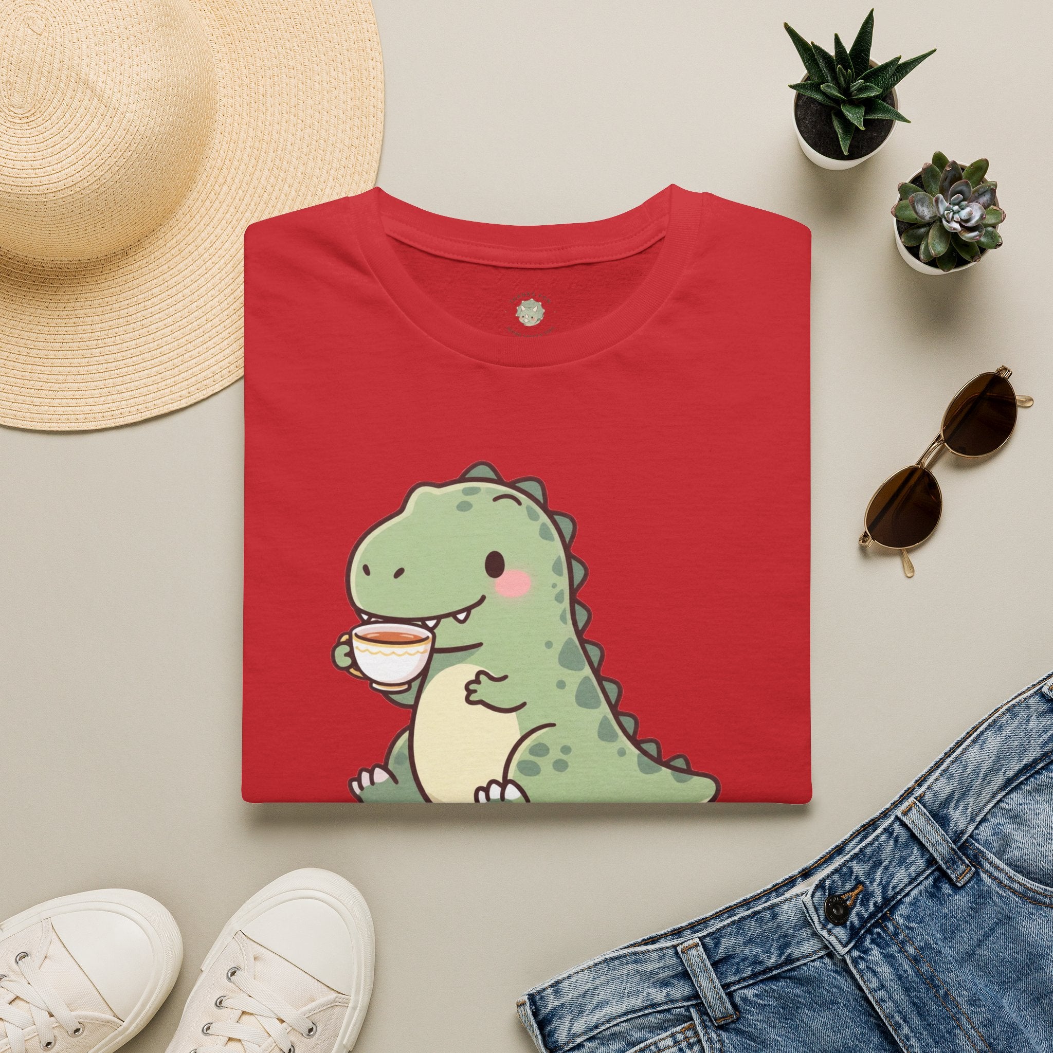 Tea Rex T-Shirt — Cute Dinosaur Tea Lover Graphic Tee