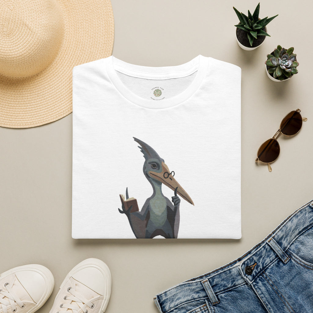 The Silent P T-Shirt — Funny Pterodactyl Grammar Pun Graphic Tee