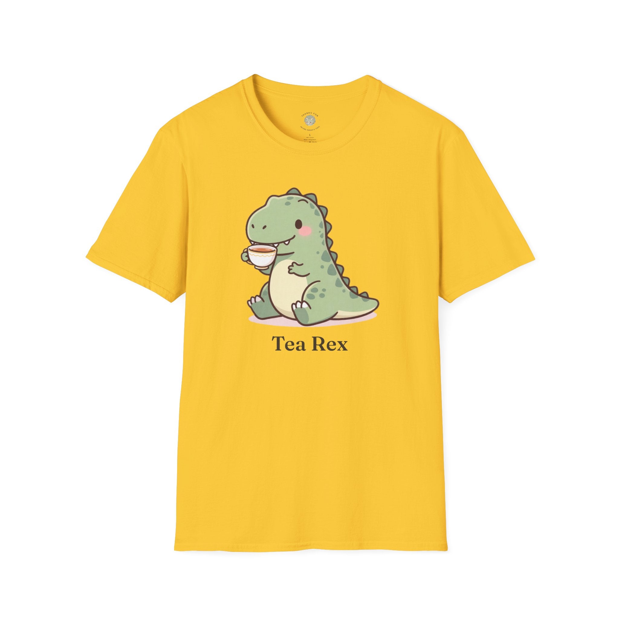 Tea Rex T-Shirt — Cute Dinosaur Tea Lover Graphic Tee