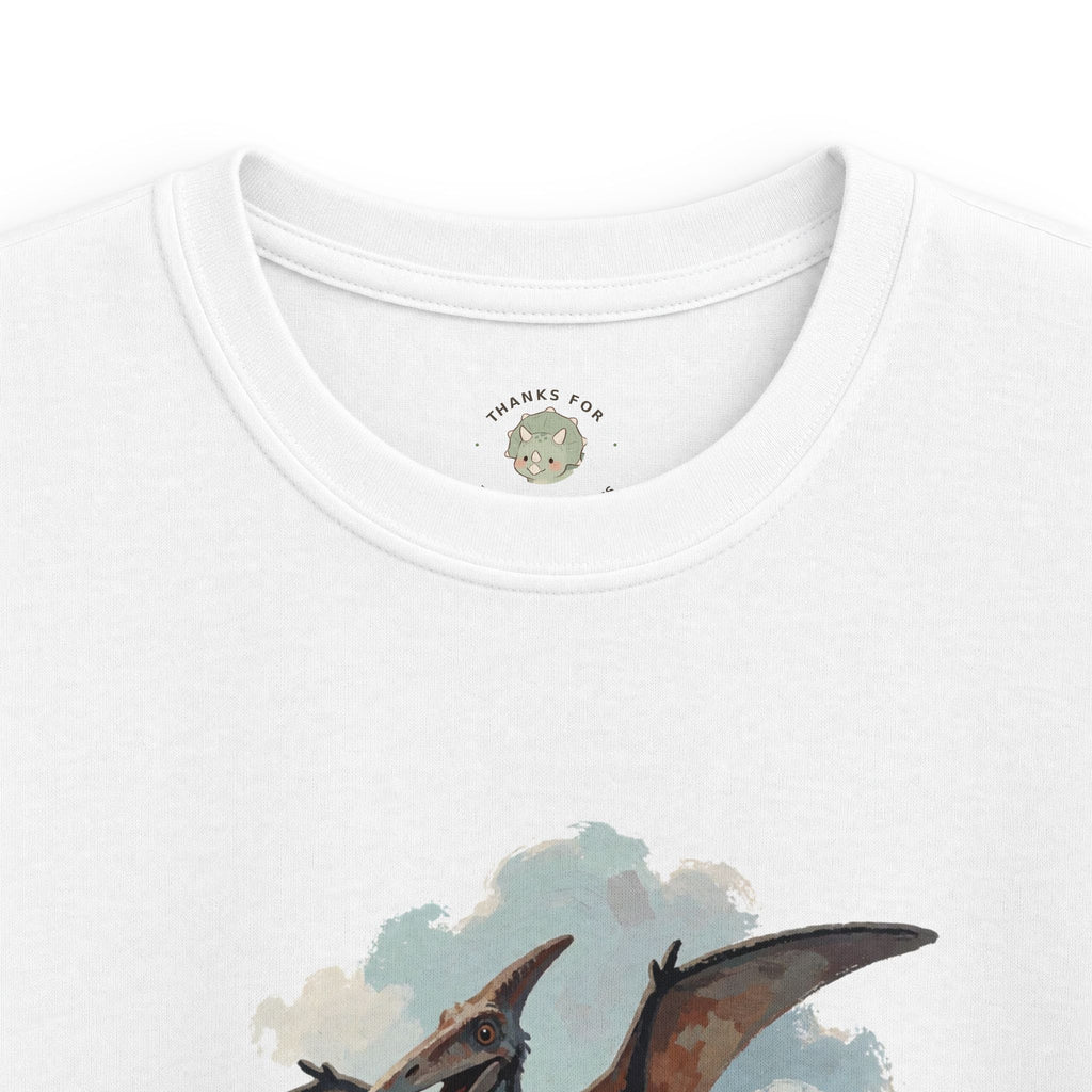 Kids Dino-Soar T-Shirt — Cute Flying Pterodactyl Pun Graphic Tee