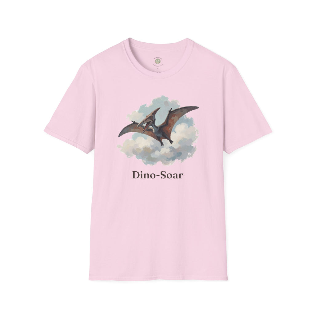 Dino-Soar T-Shirt — Cute Flying Pterodactyl Pun Graphic Tee