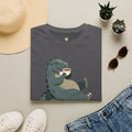 Sip Happens T-Shirt — Funny Dinosaur Coffee Tea Graphic Tee