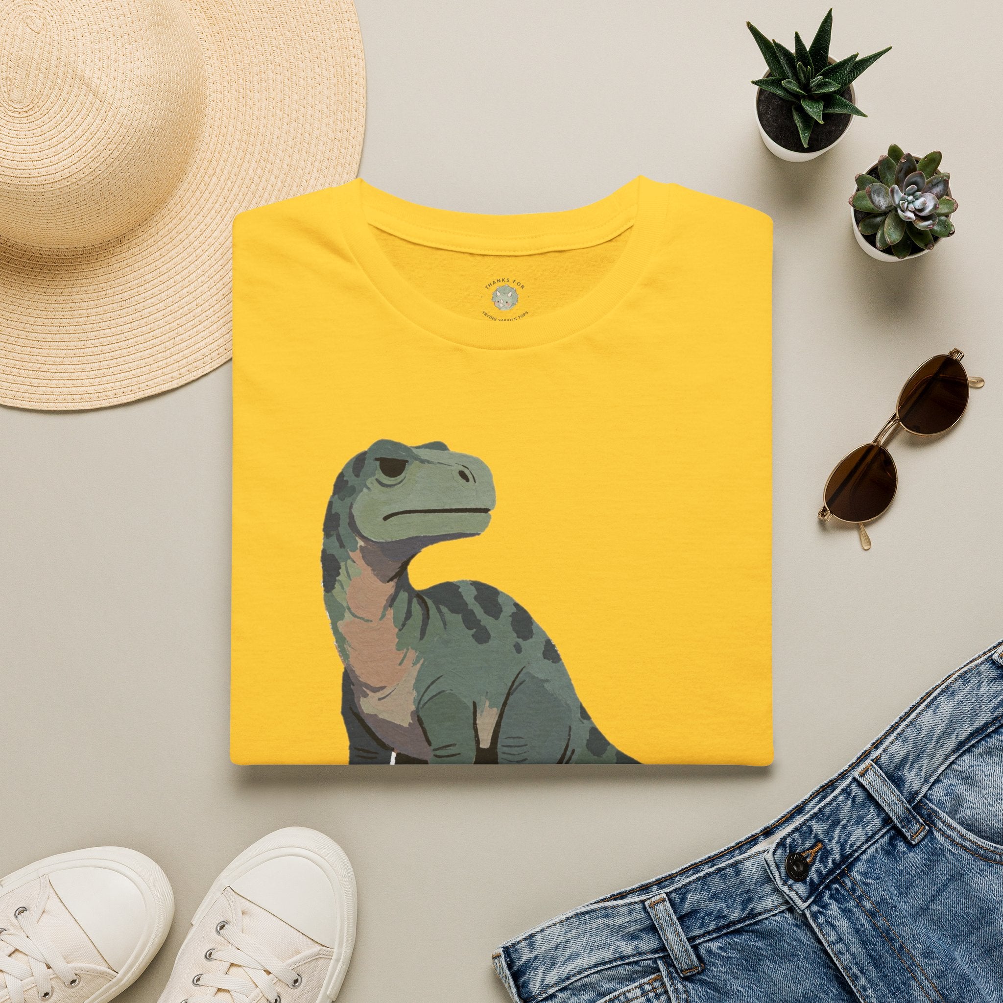 Emotionally Extinct T-Shirt — Funny Deadpan Dinosaur Graphic Tee