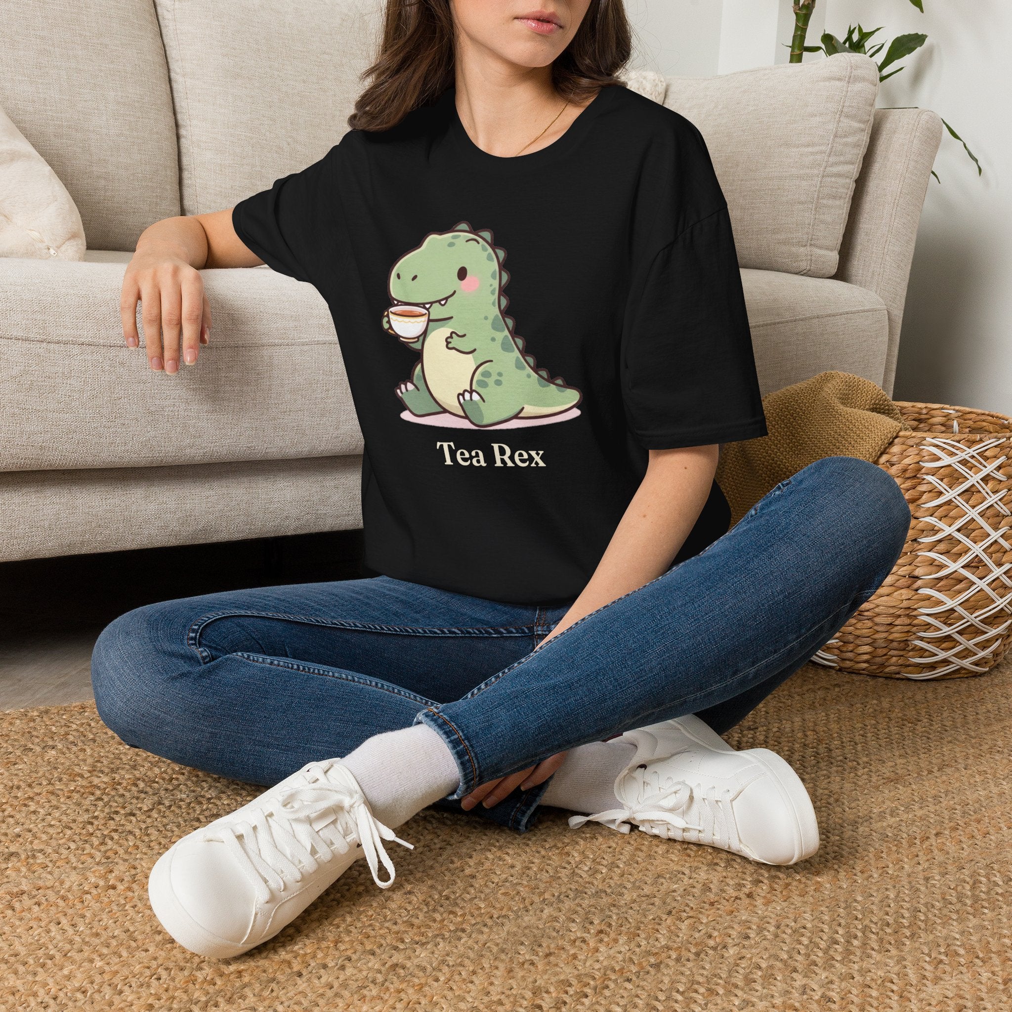 Tea Rex T-Shirt — Cute Dinosaur Tea Lover Graphic Tee