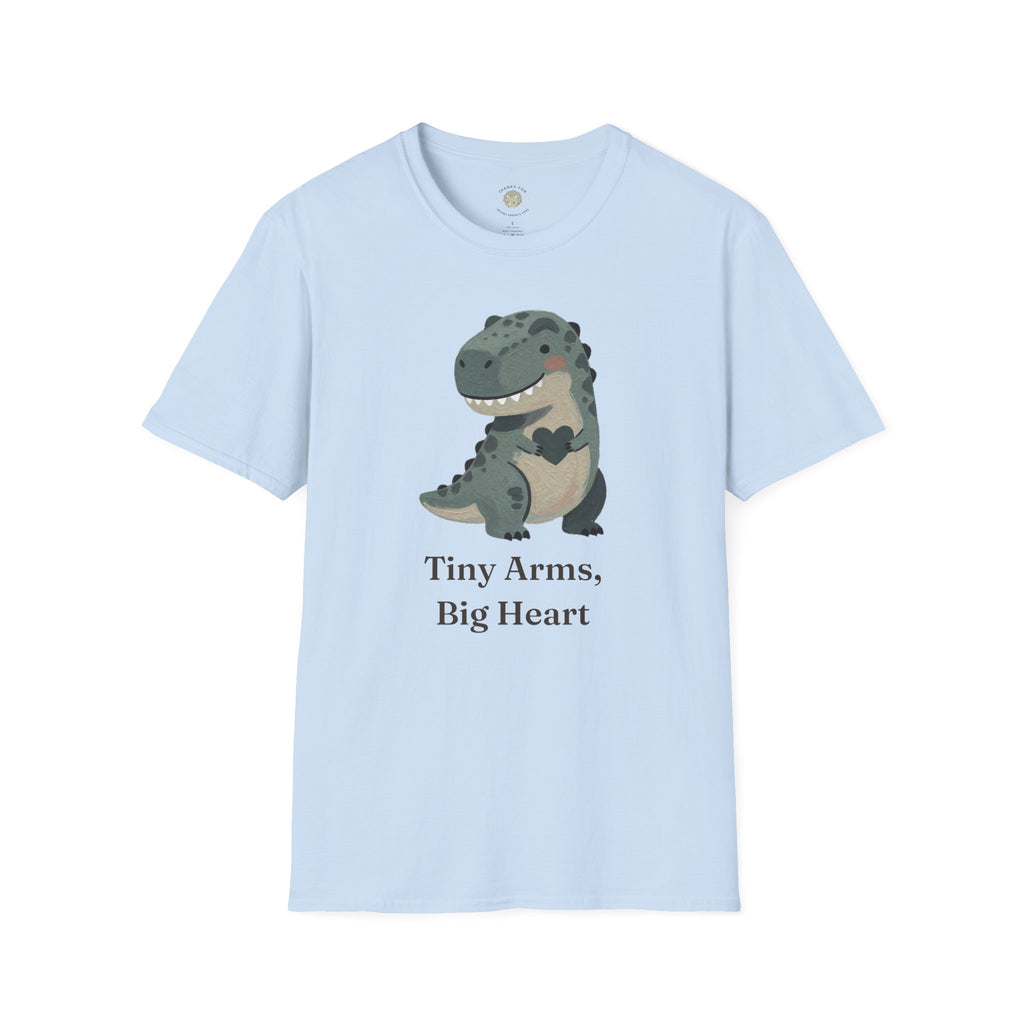 Tiny Arms, Big Heart T-Shirt — Cute Sweet T-Rex Love Graphic Tee