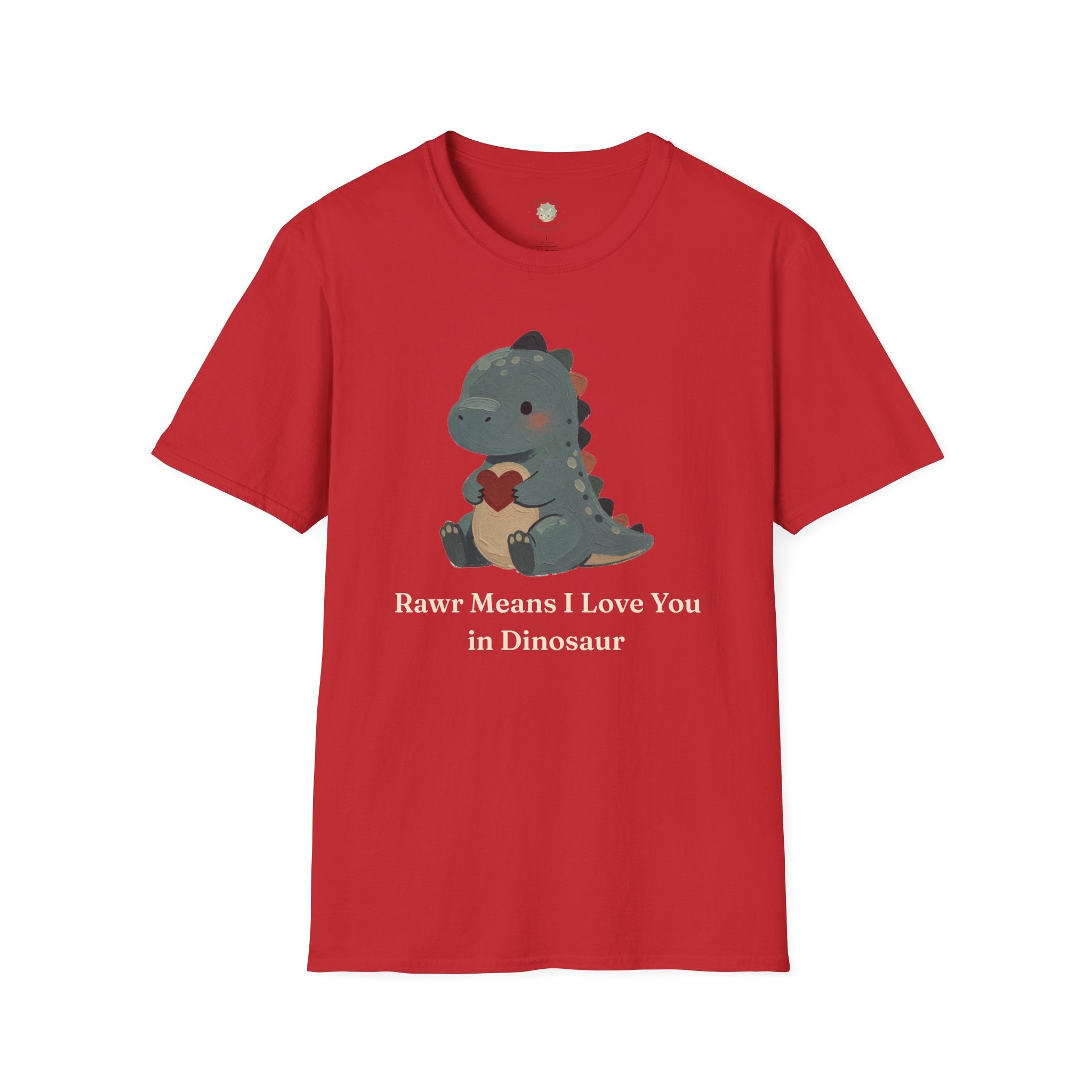 Rawr Means I Love You T-Shirt — Cute Dinosaur Love Graphic Tee