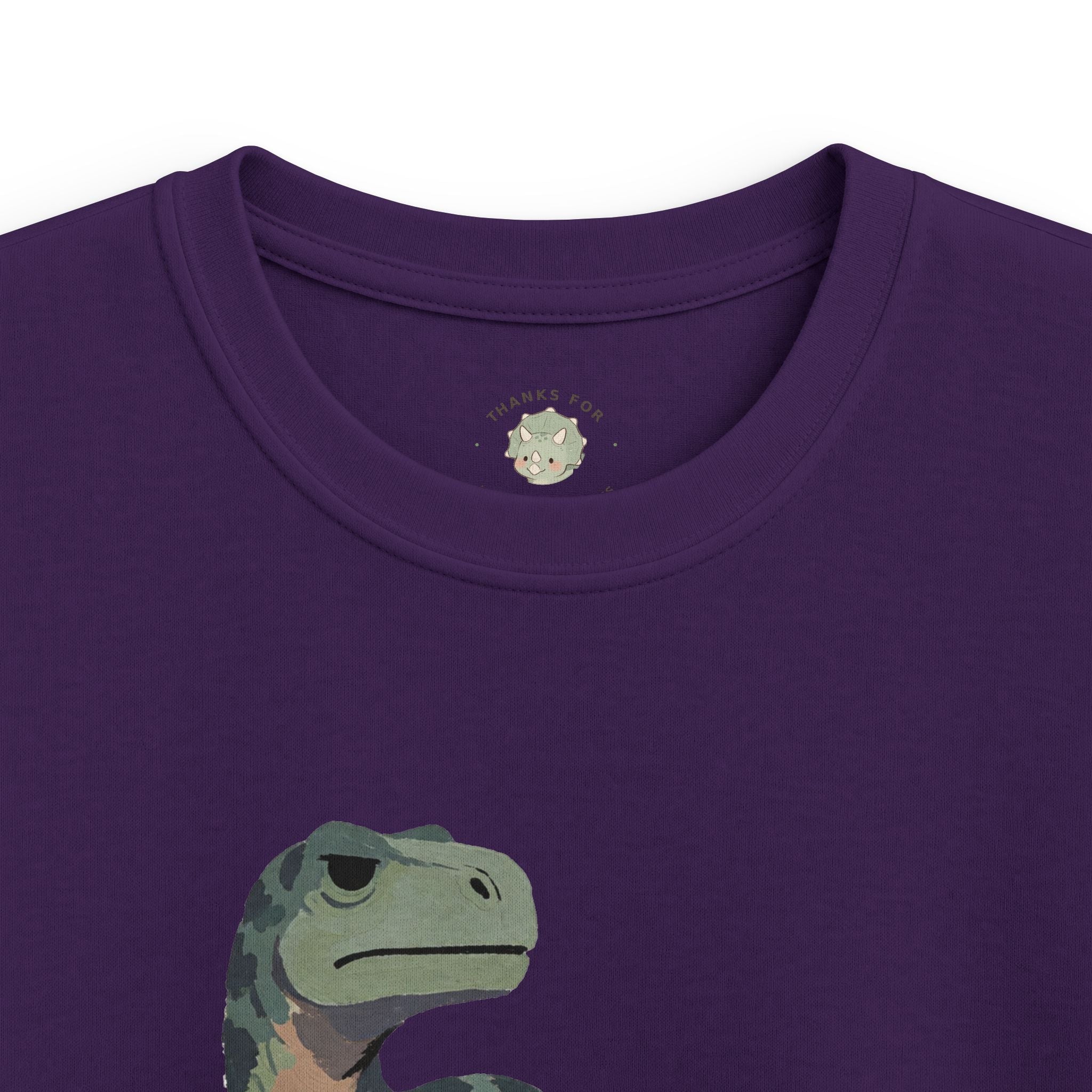 Kids Emotionally Extinct T-Shirt — Funny Deadpan Dinosaur Graphic Tee