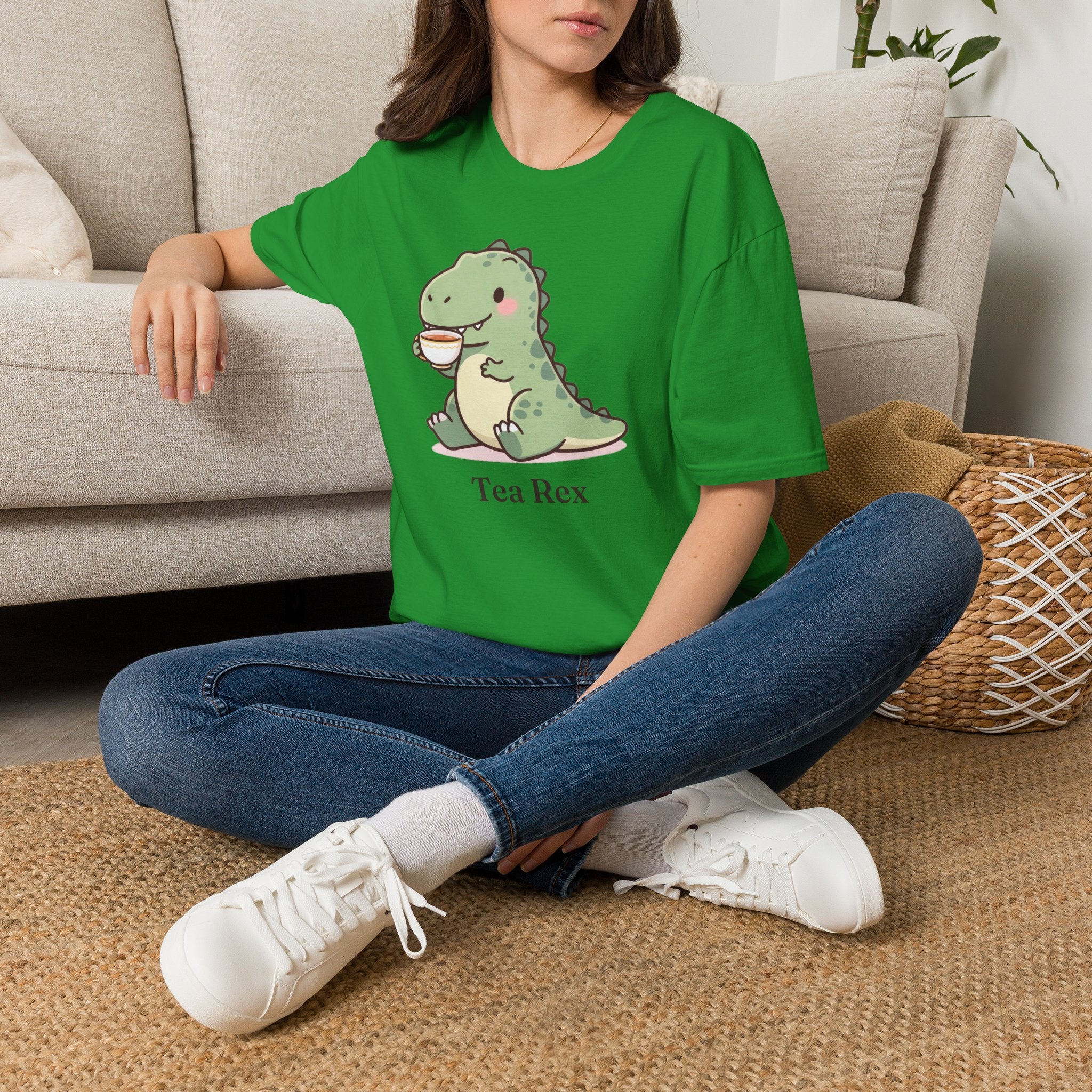 Tea Rex T-Shirt — Cute Dinosaur Tea Lover Graphic Tee