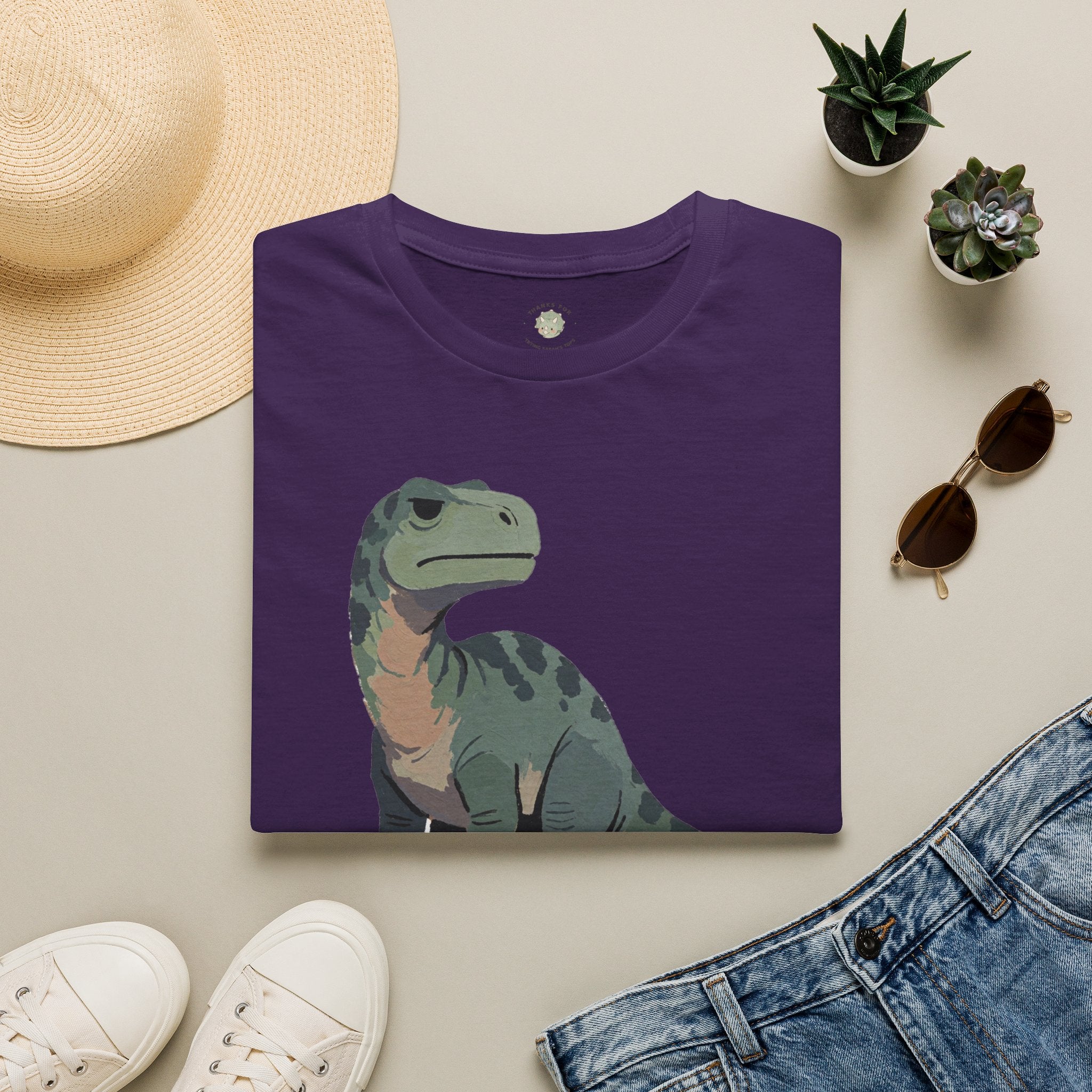 Emotionally Extinct T-Shirt — Funny Deadpan Dinosaur Graphic Tee