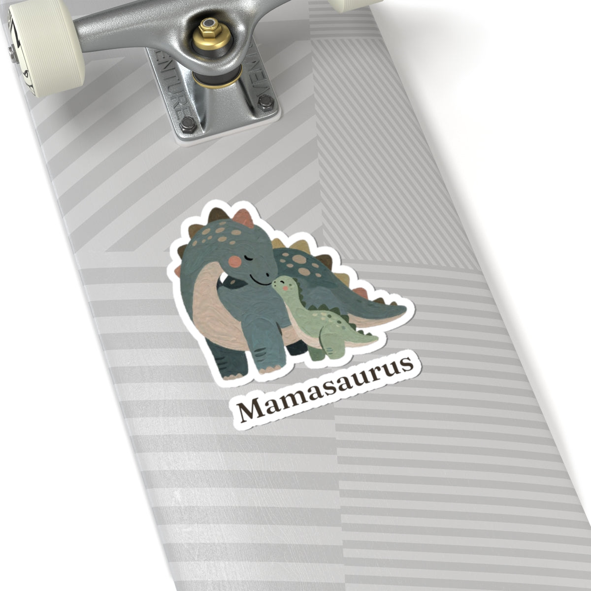 Mamasaurus Sticker — Cute Dinosaur Mom Mother's Day Vinyl Sticker