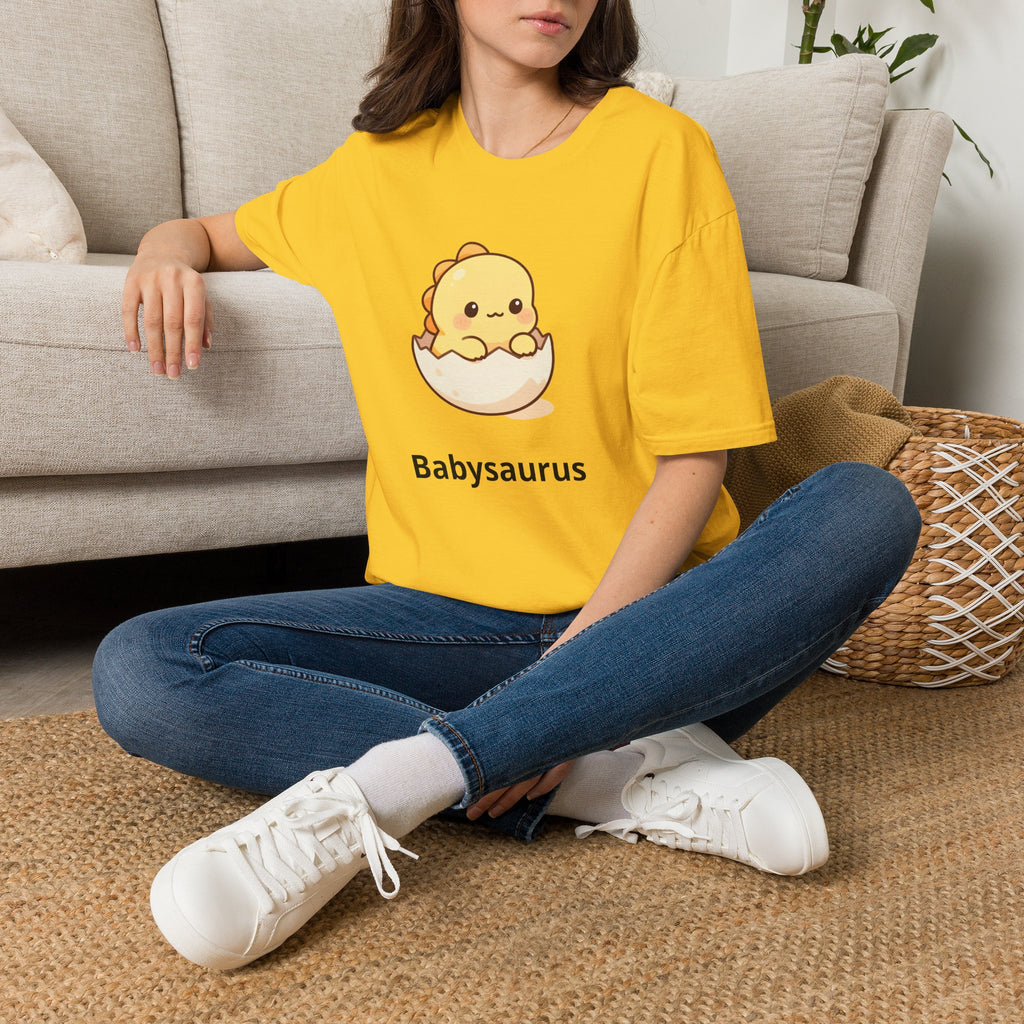 Personalized Baby Dinosaur T-Shirt — Custom Name Tee