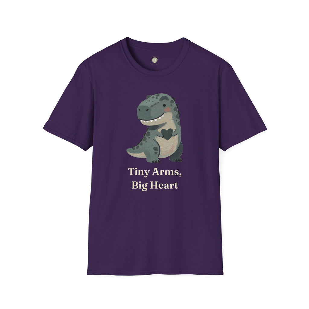 Tiny Arms, Big Heart T-Shirt — Cute Sweet T-Rex Love Graphic Tee