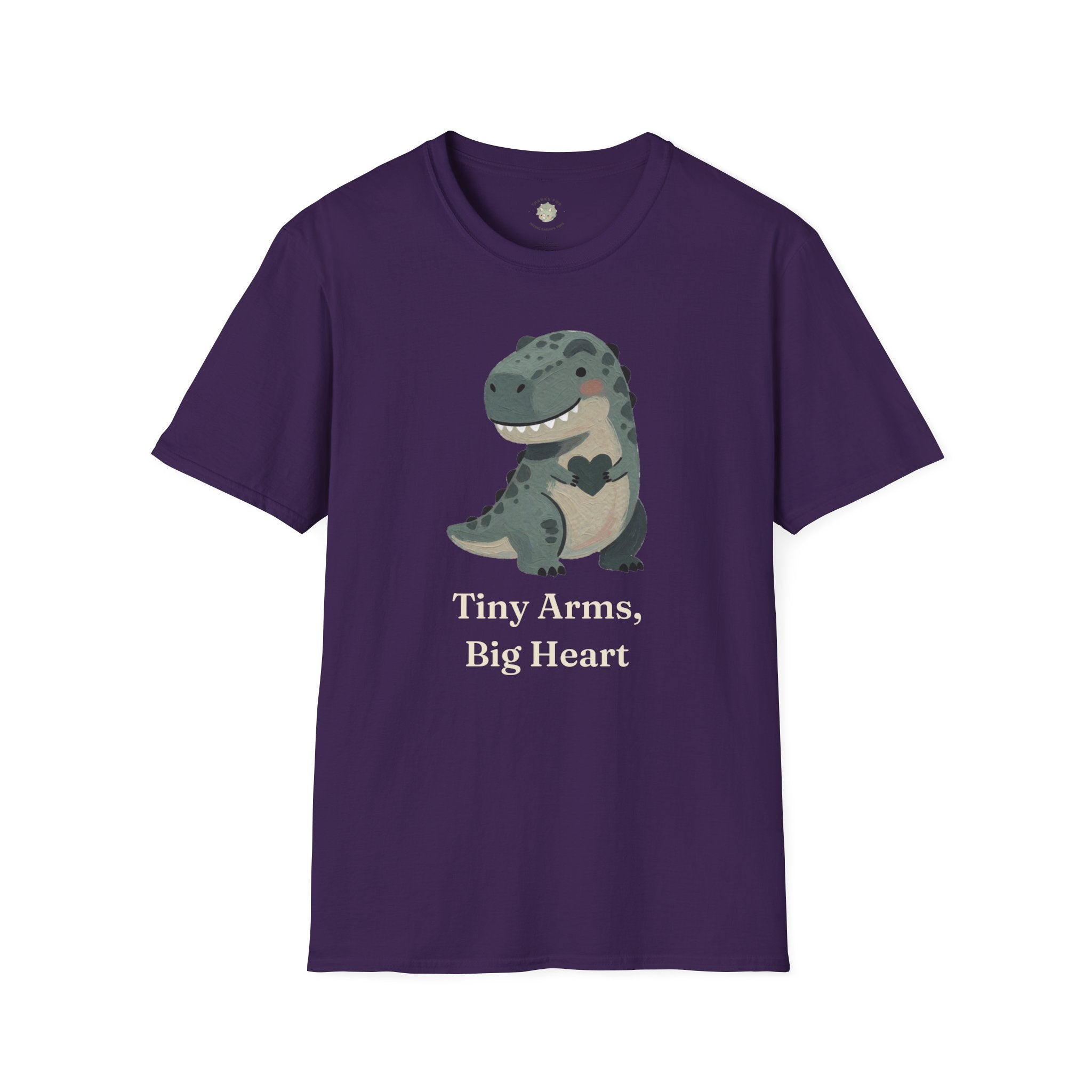 Tiny Arms, Big Heart T-Shirt — Cute Sweet T-Rex Love Graphic Tee