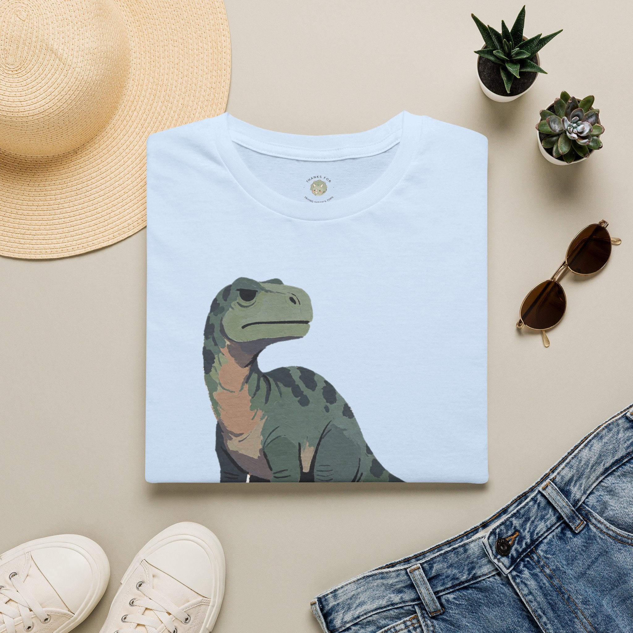 Emotionally Extinct T-Shirt — Funny Deadpan Dinosaur Graphic Tee