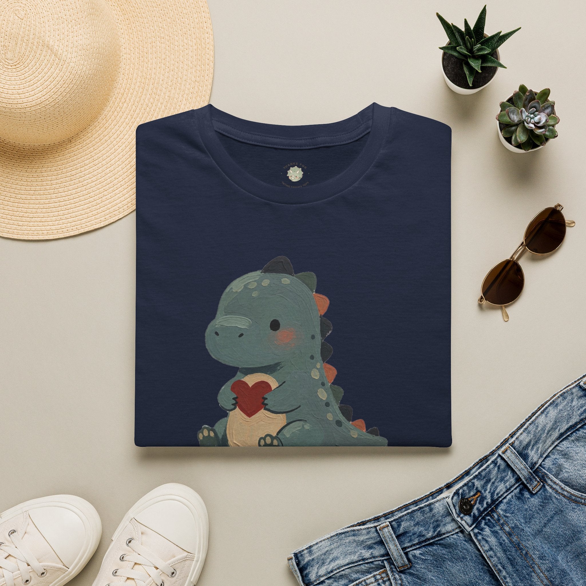 Rawr Means I Love You T-Shirt — Cute Dinosaur Love Graphic Tee