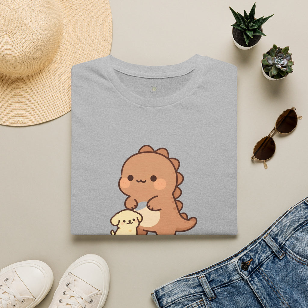 Personalized Fur Parent Dinosaur T-Shirt — Custom Name Pet Lover Tee