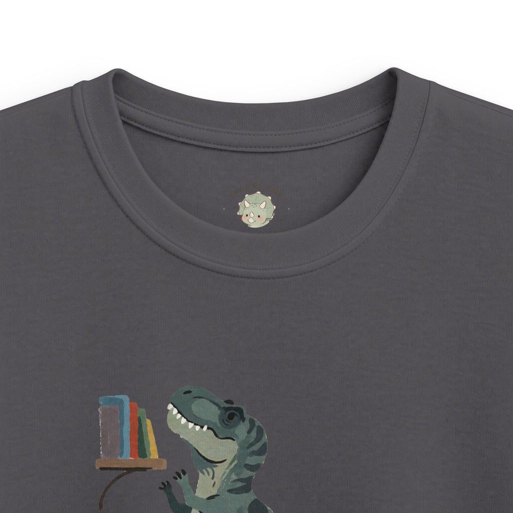 Kids Short Arms, Big Dreams T-Shirt — Funny Motivational T-Rex Graphic Tee