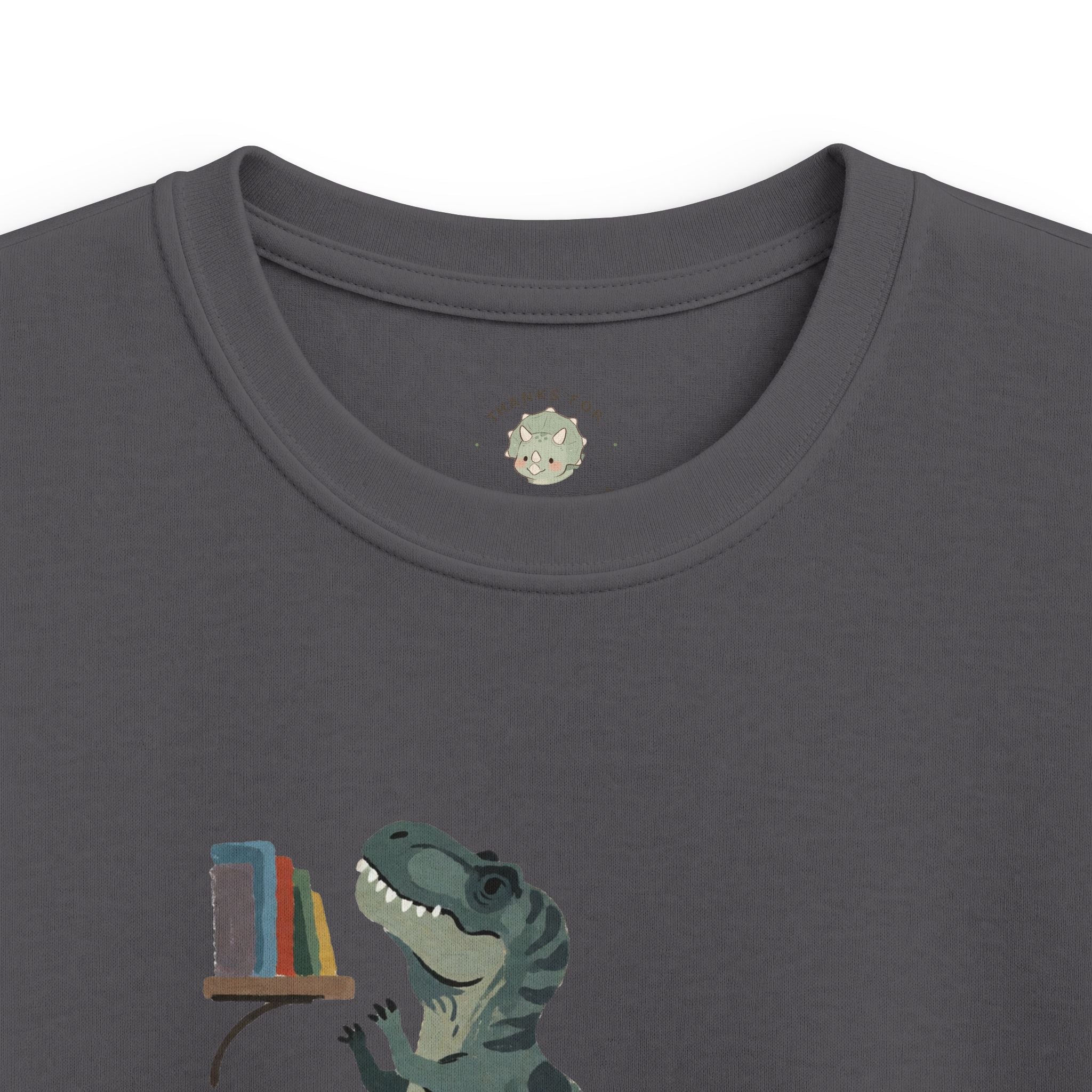 Kids Short Arms, Big Dreams T-Shirt — Funny Motivational T-Rex Graphic Tee
