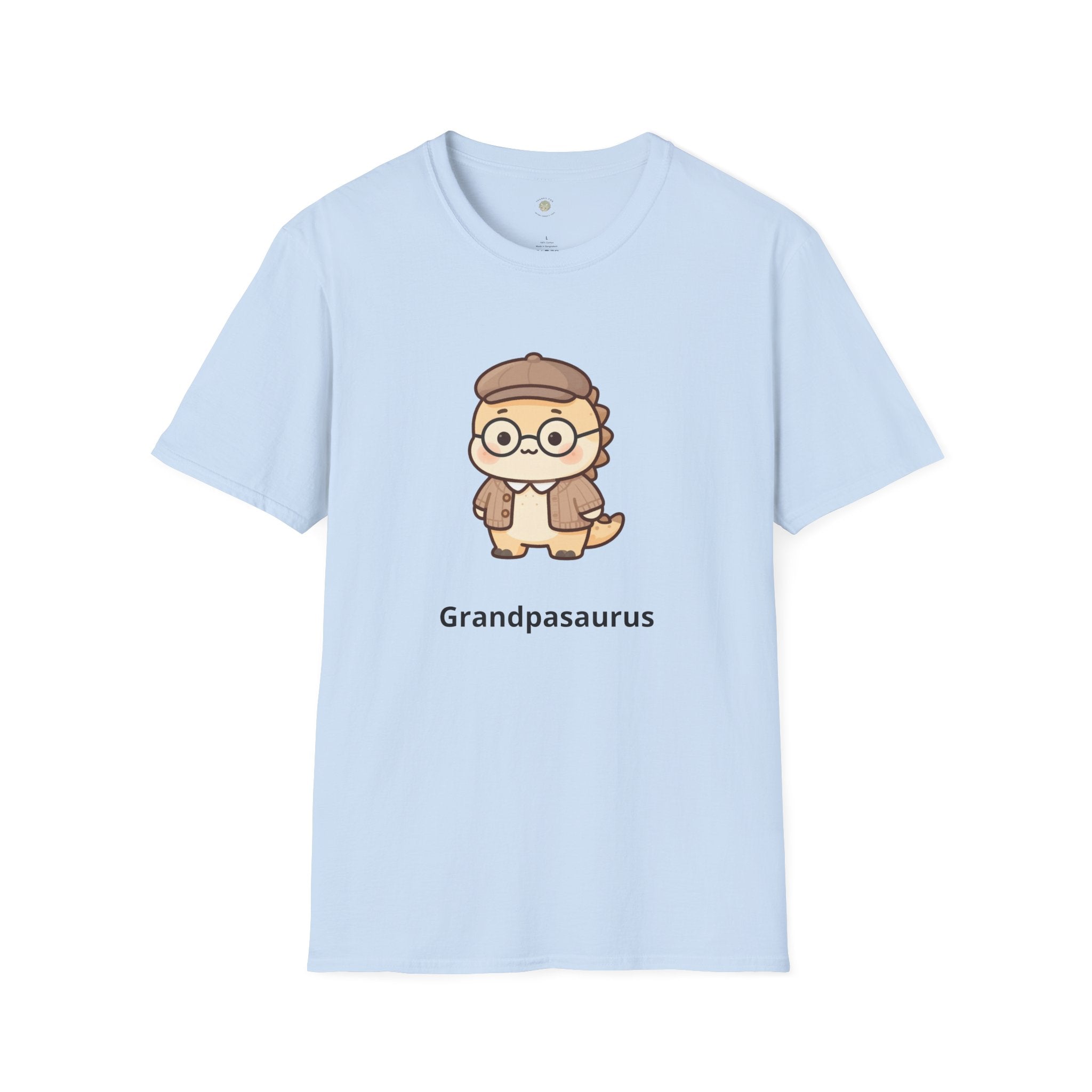 Personalized Grandpa Dinosaur T-Shirt — Custom Name Gift Tee