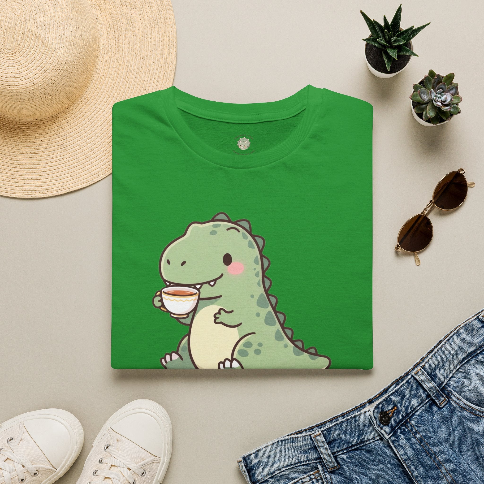Tea Rex T-Shirt — Cute Dinosaur Tea Lover Graphic Tee
