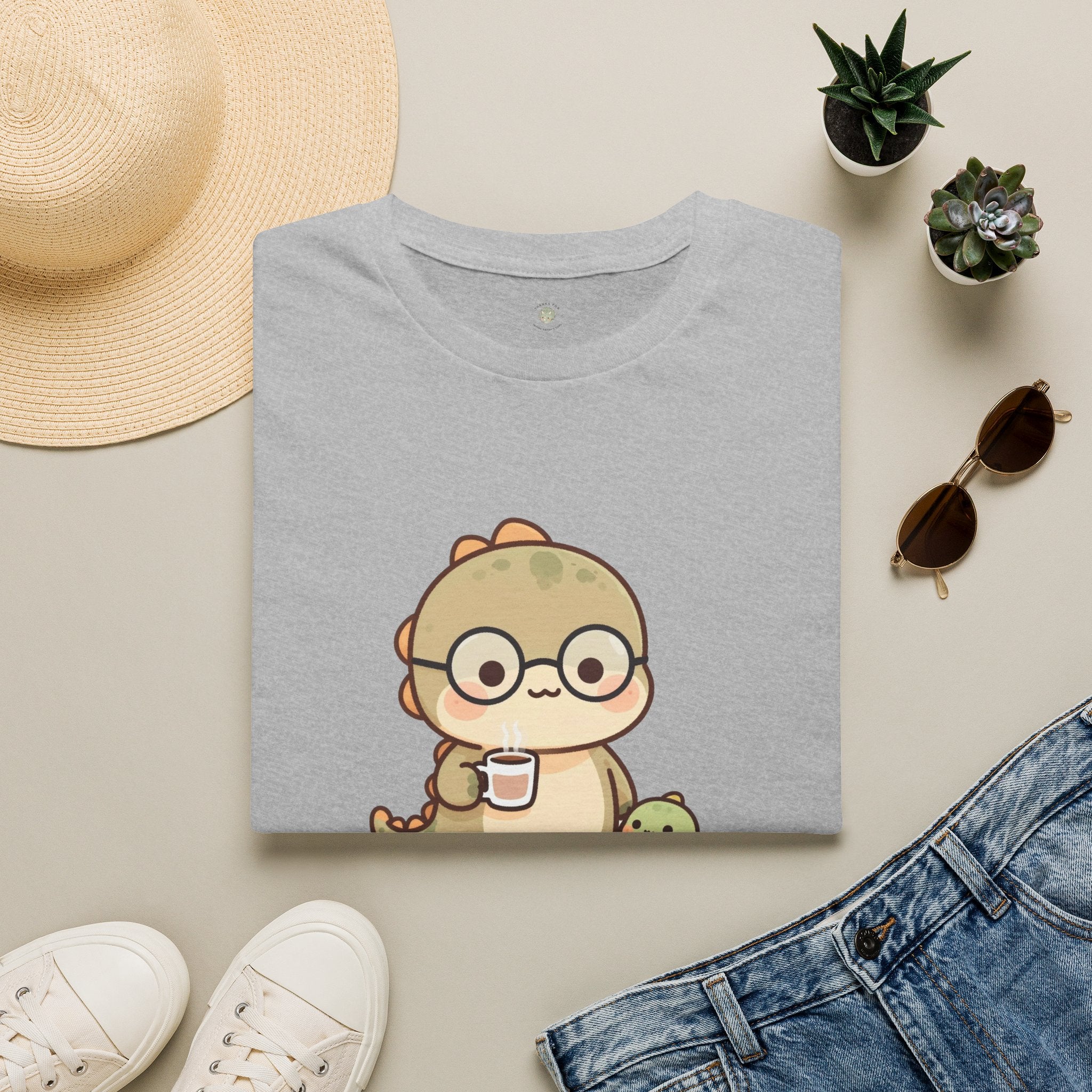 Papasaurus T-Shirt — Cute Dad Dinosaur Father's Day Graphic Tee