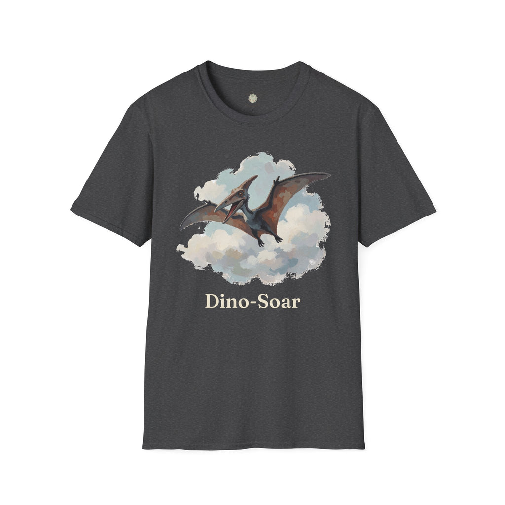 Dino-Soar T-Shirt — Cute Flying Pterodactyl Pun Graphic Tee