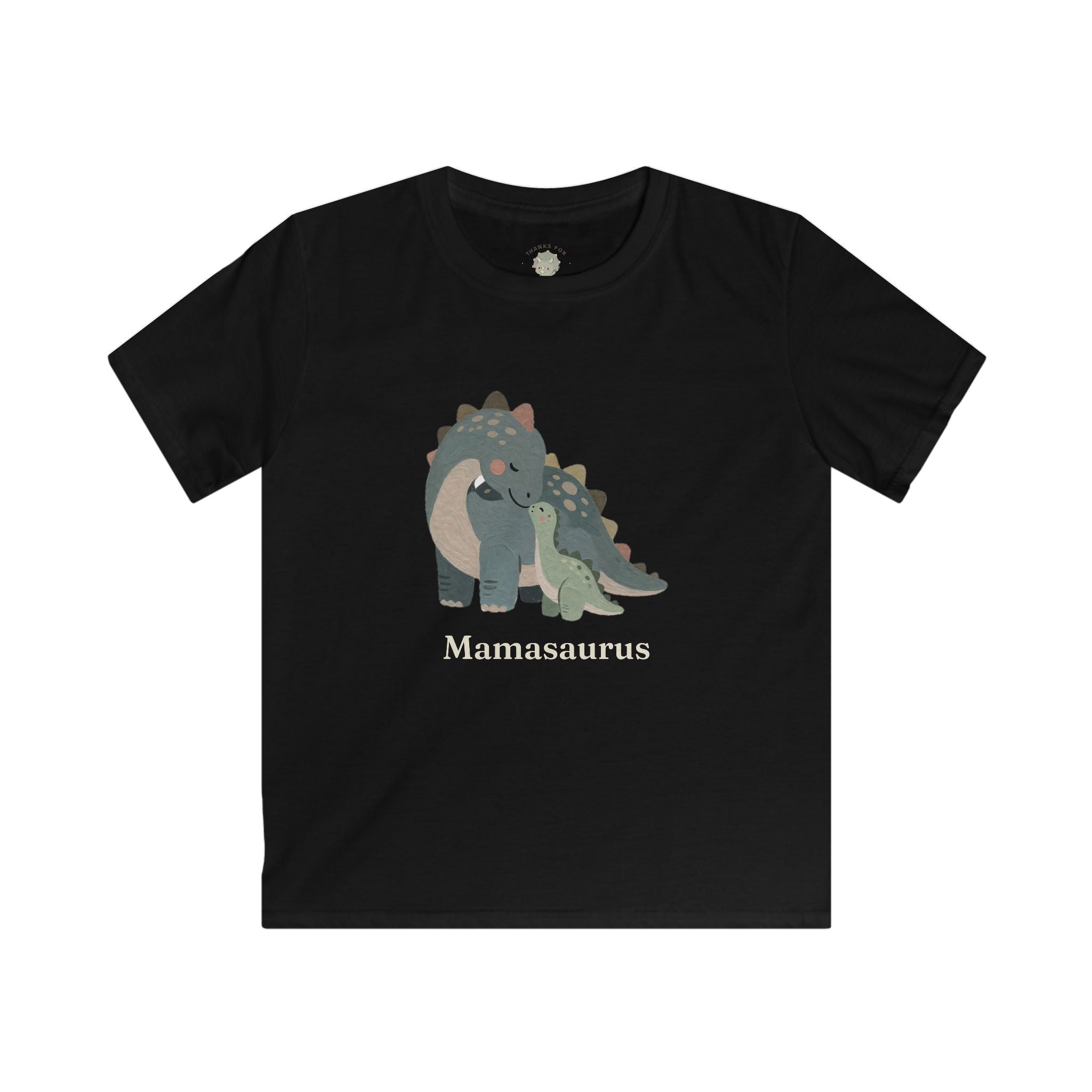 Kids Mamasaurus T-Shirt — Cute Dinosaur Mom Mother's Day Graphic Tee