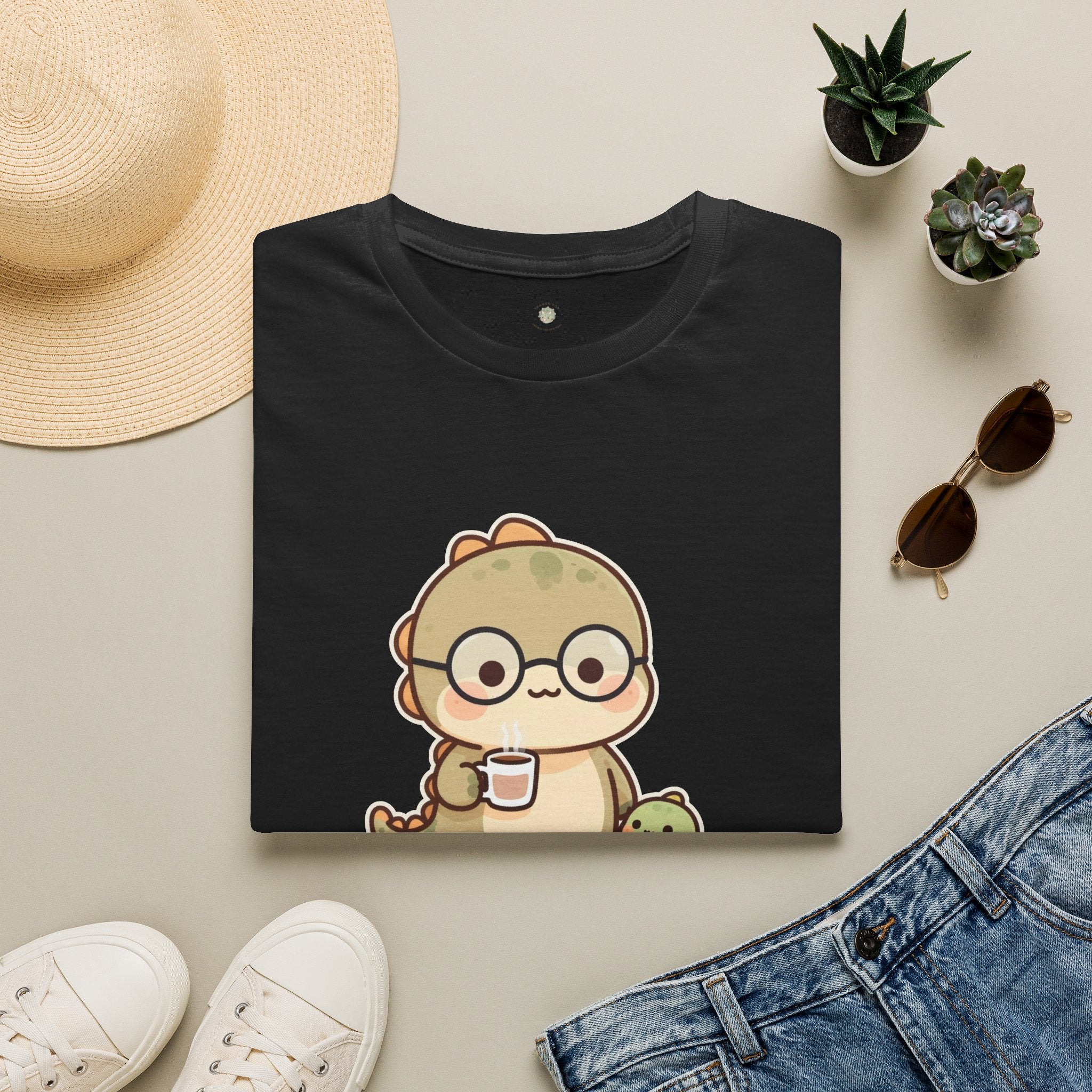Papasaurus T-Shirt — Cute Dad Dinosaur Father's Day Graphic Tee