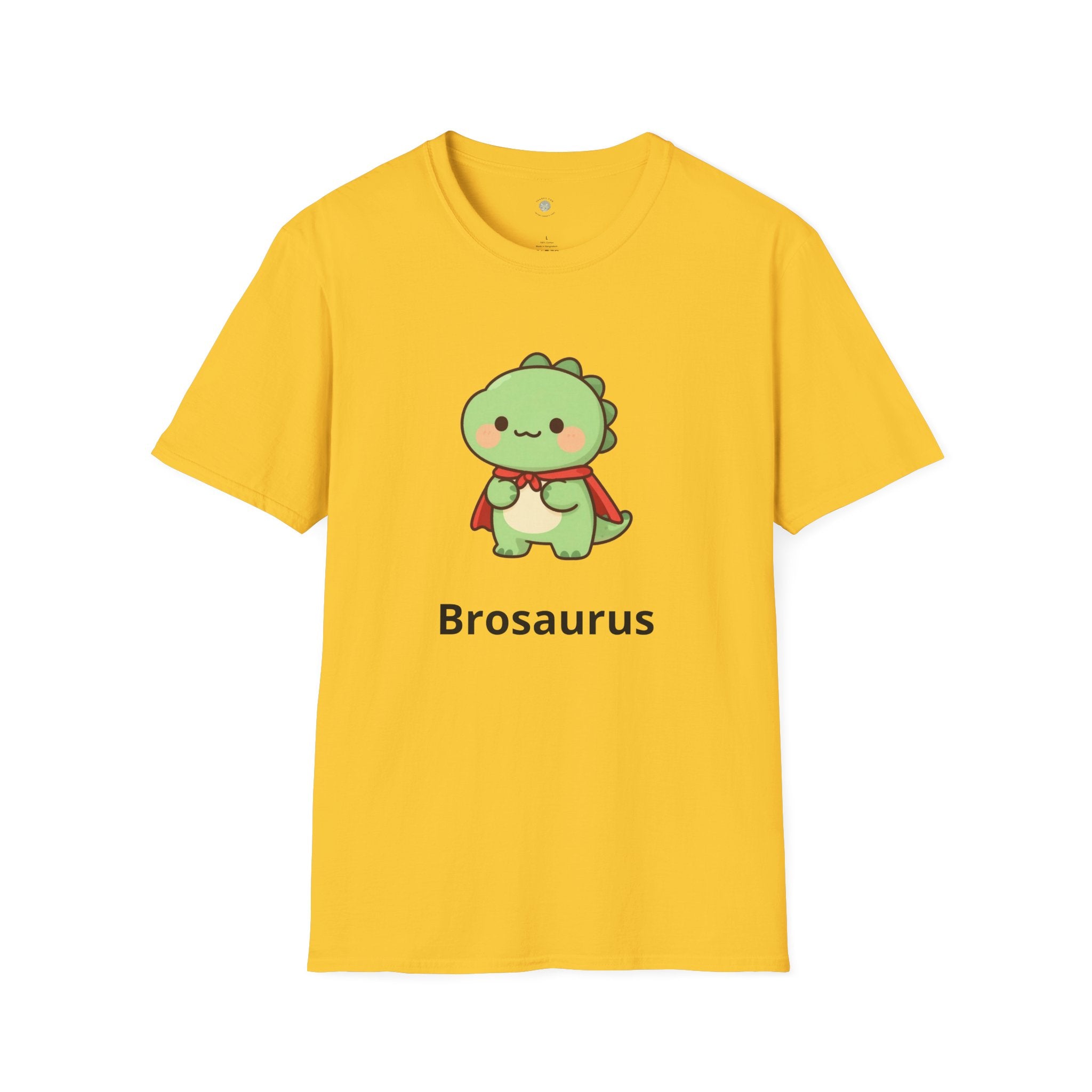 Personalized Big Brother Dinosaur T-Shirt — Custom Name Tee