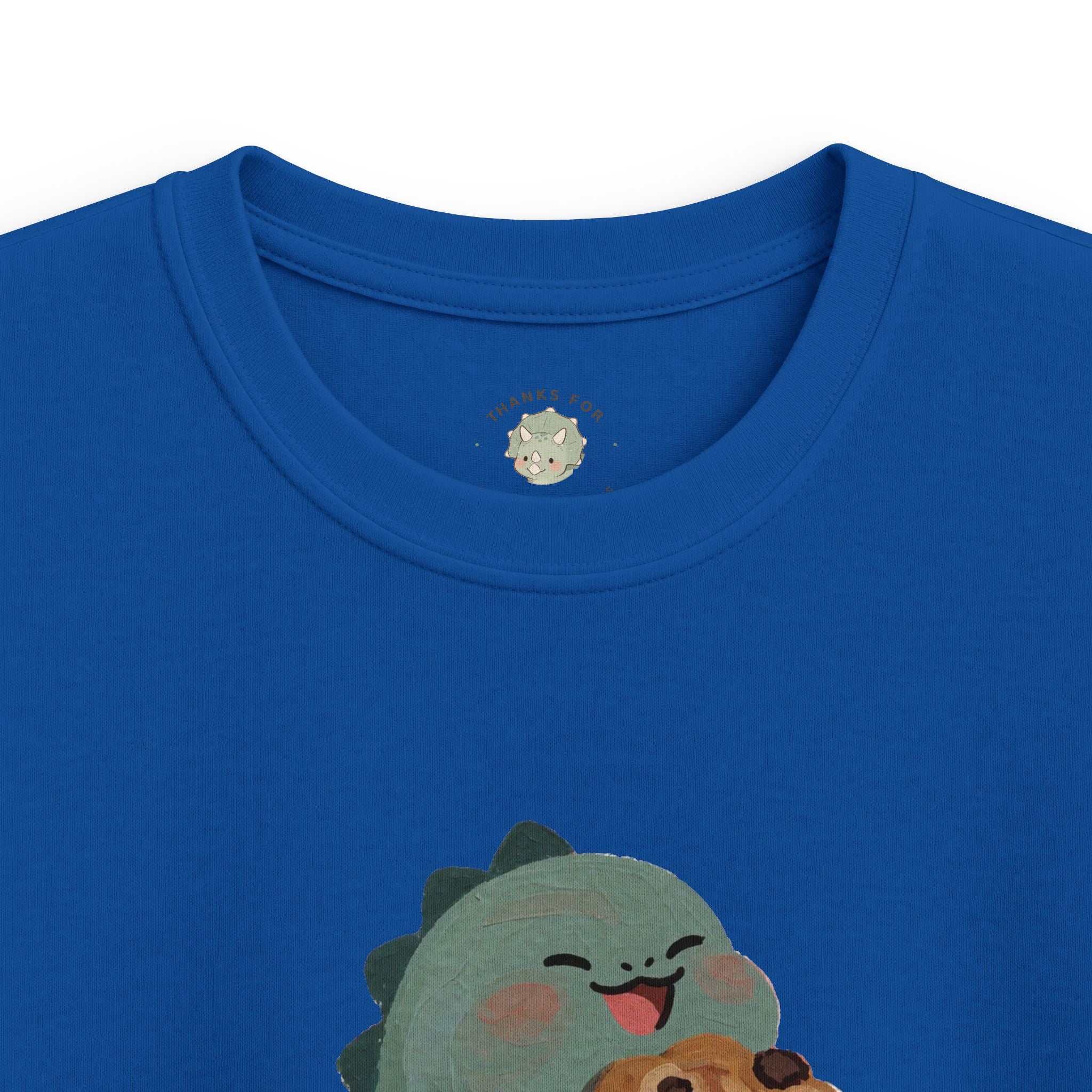 Kids Snack-o-Saurus T-Shirt — Cute Cookie Dinosaur Snack Graphic Tee