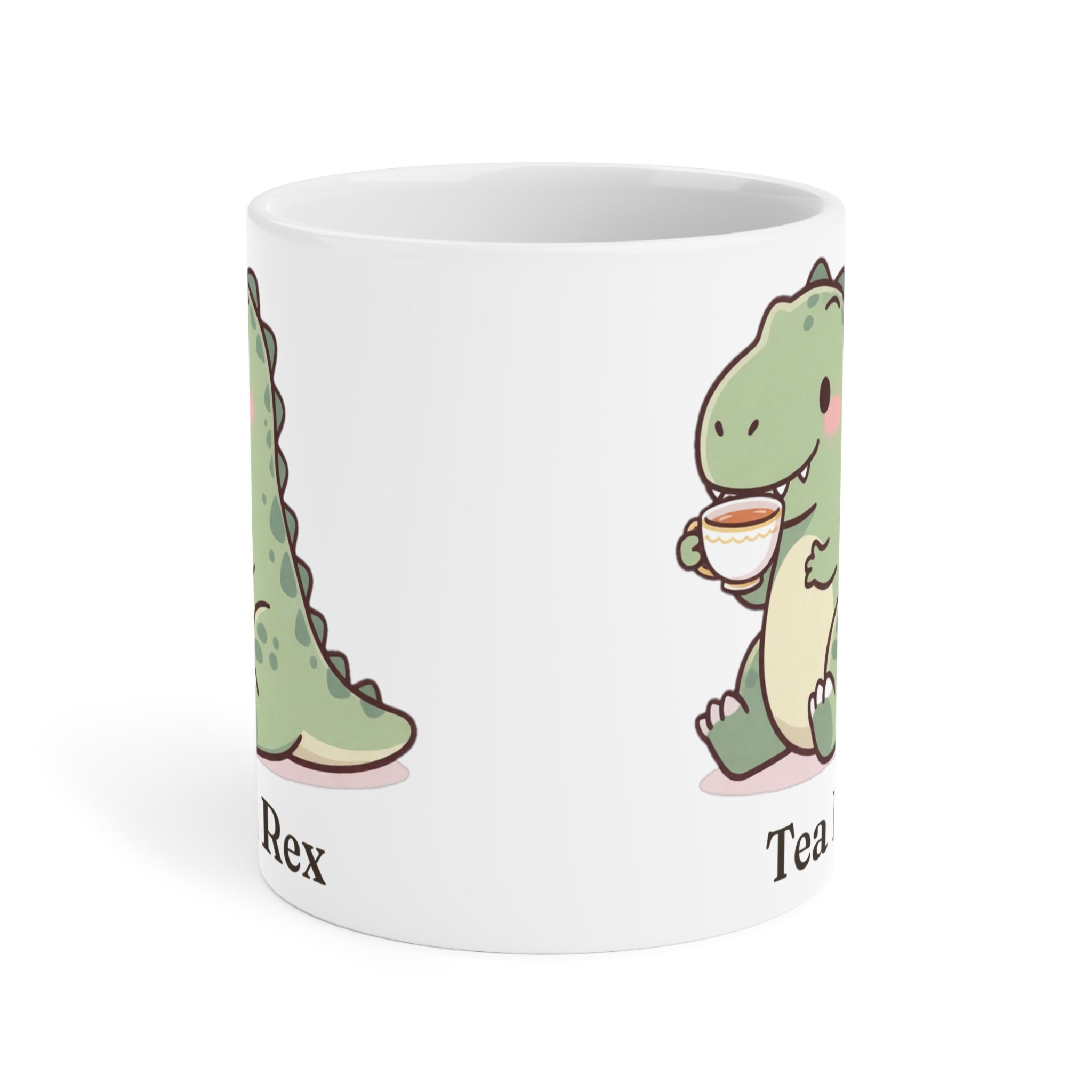 Tea Rex Mug — Cute Dinosaur Tea Lover Ceramic Mug