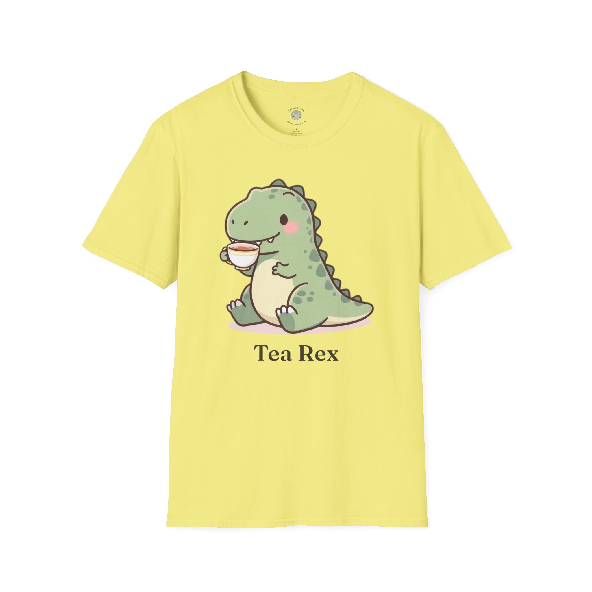 Tea Rex T-Shirt — Cute Dinosaur Tea Lover Graphic Tee
