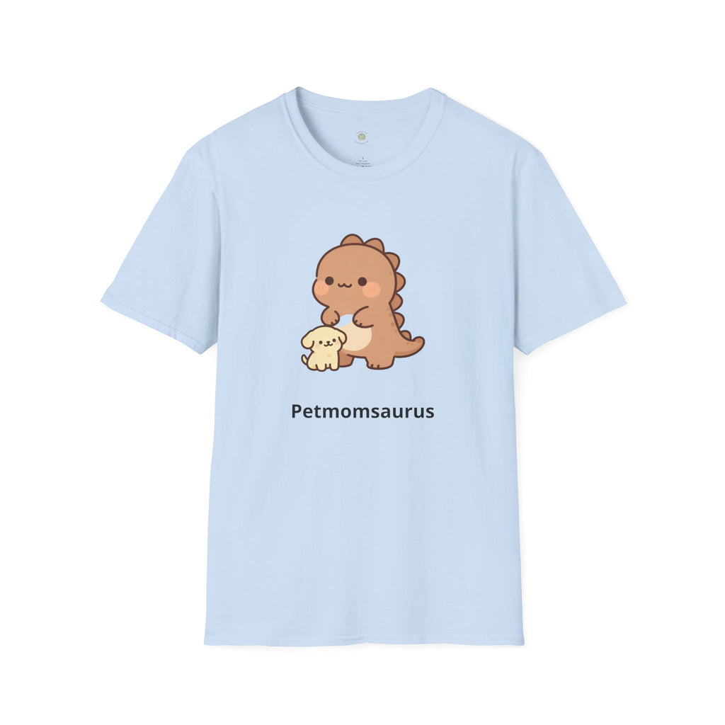 Personalized Fur Parent Dinosaur T-Shirt — Custom Name Pet Lover Tee