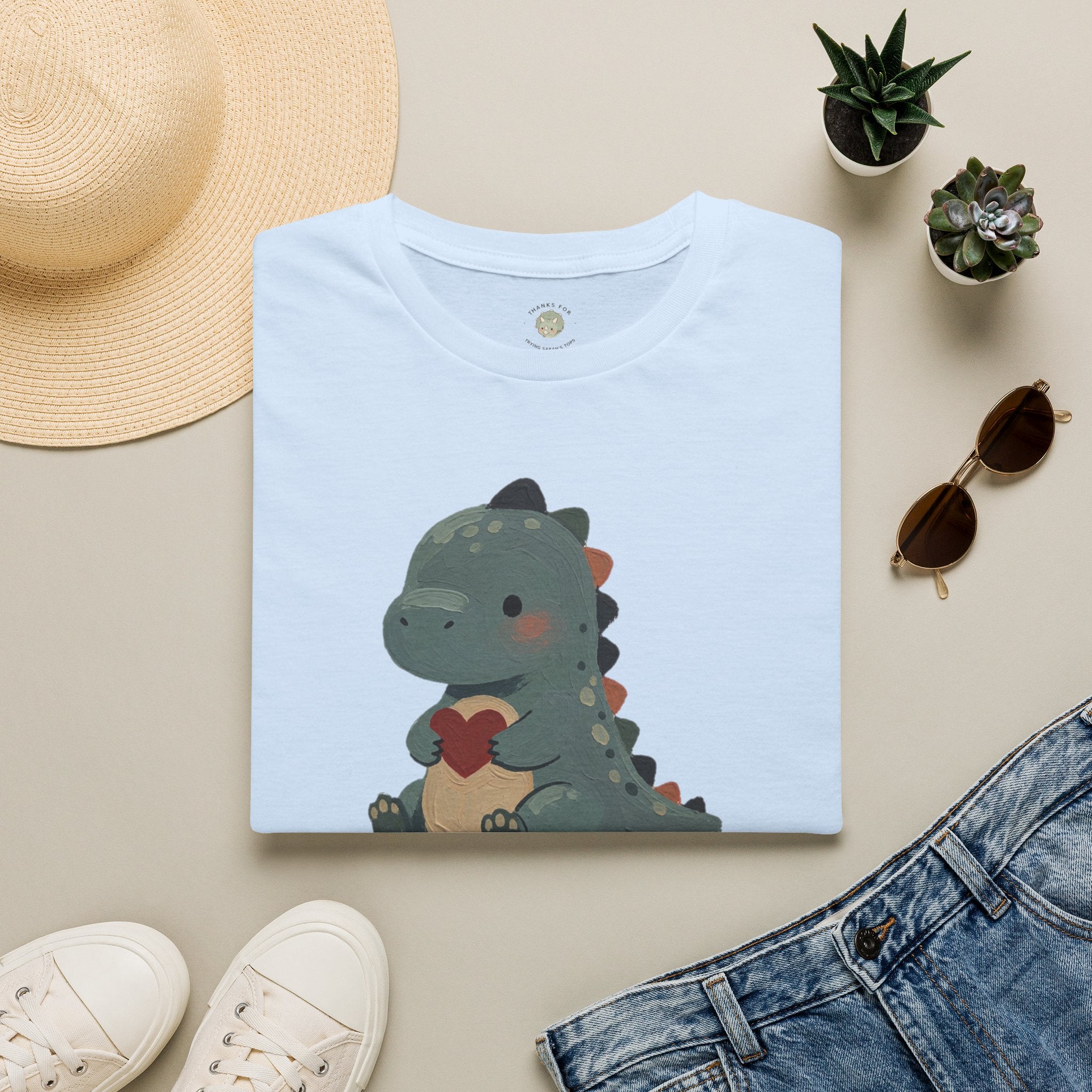 Rawr Means I Love You T-Shirt — Cute Dinosaur Love Graphic Tee