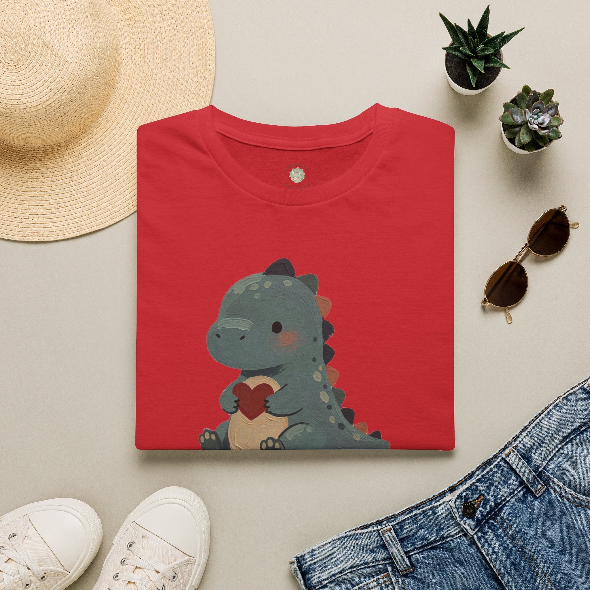 Rawr Means I Love You T-Shirt — Cute Dinosaur Love Graphic Tee