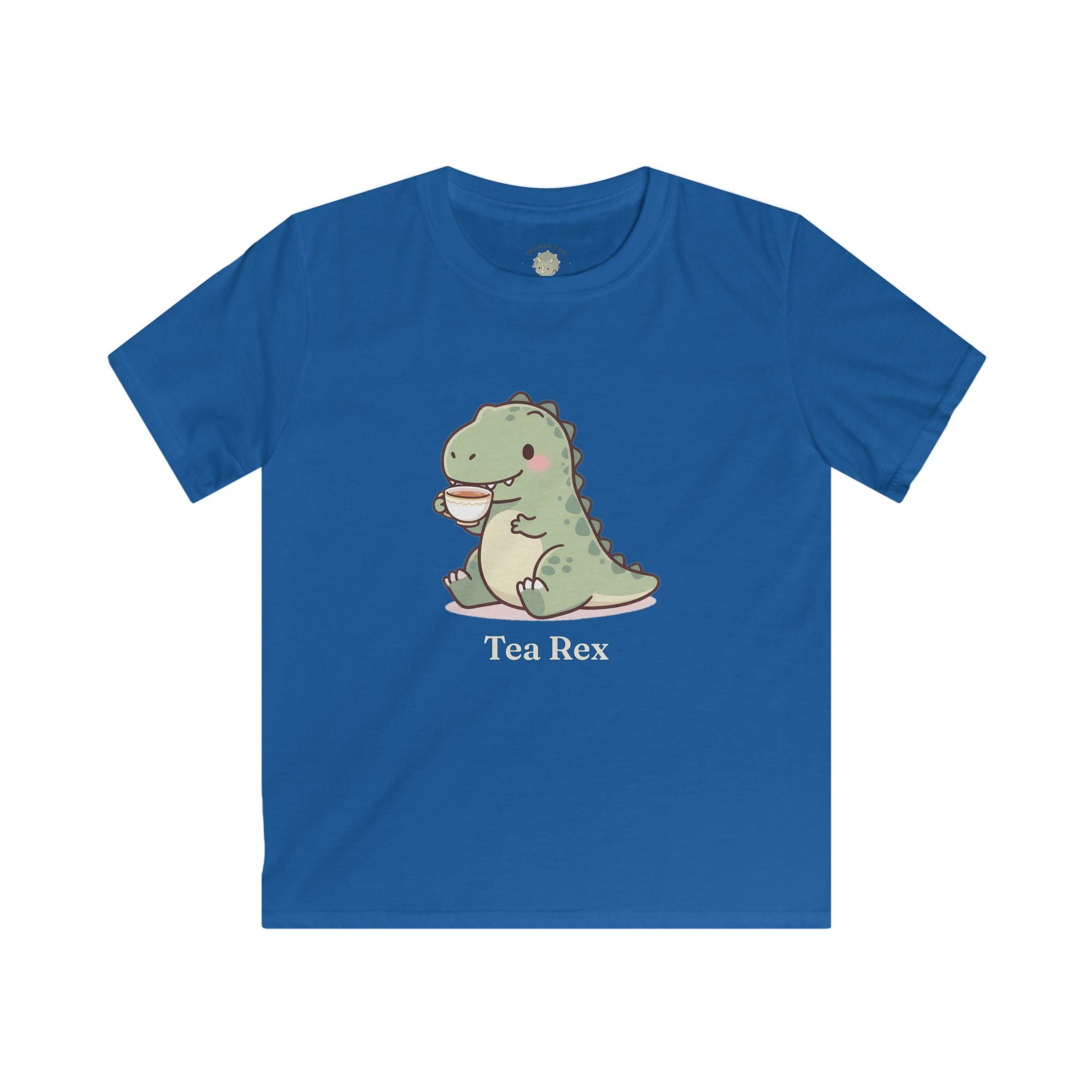 Kids Tea Rex T-Shirt — Cute Dinosaur Tea Lover Graphic Tee