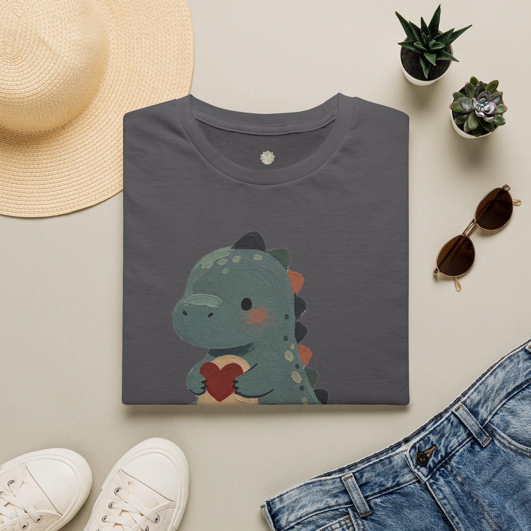 Rawr Means I Love You T-Shirt — Cute Dinosaur Love Graphic Tee