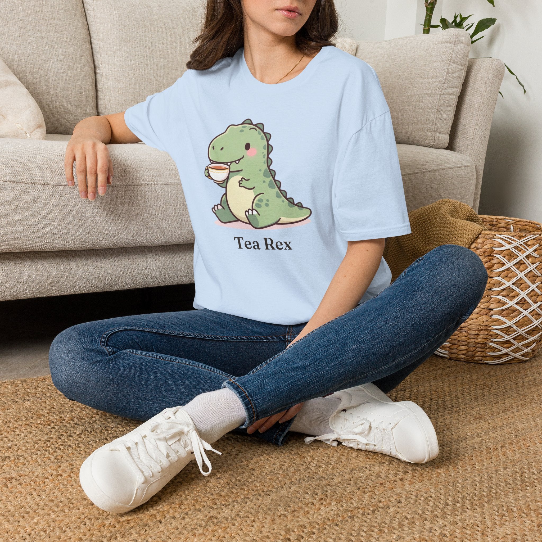 Tea Rex T-Shirt — Cute Dinosaur Tea Lover Graphic Tee