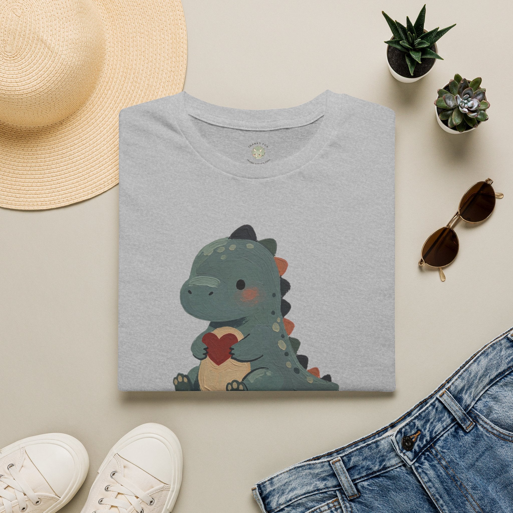 Rawr Means I Love You T-Shirt — Cute Dinosaur Love Graphic Tee
