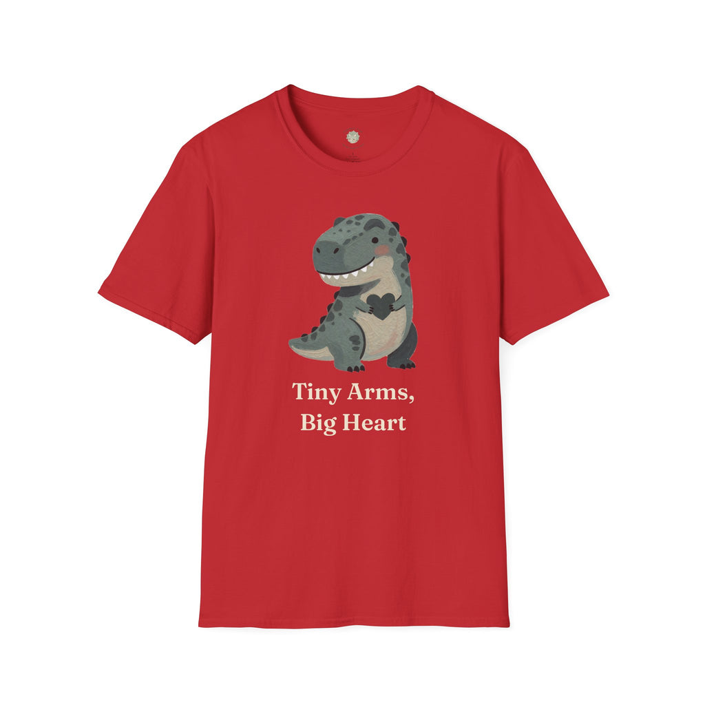 Tiny Arms, Big Heart T-Shirt — Cute Sweet T-Rex Love Graphic Tee