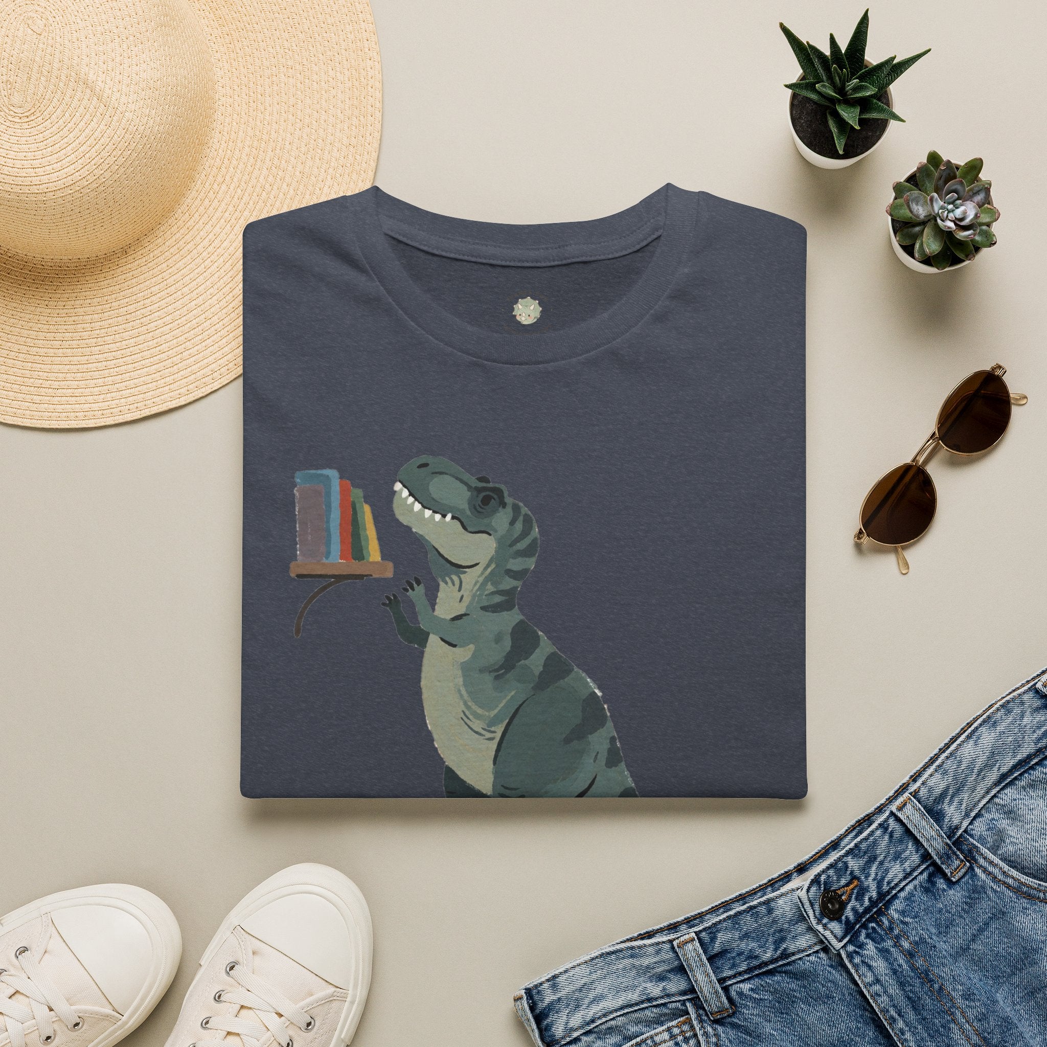 Short Arms, Big Dreams T-Shirt — Funny Motivational T-Rex Graphic Tee