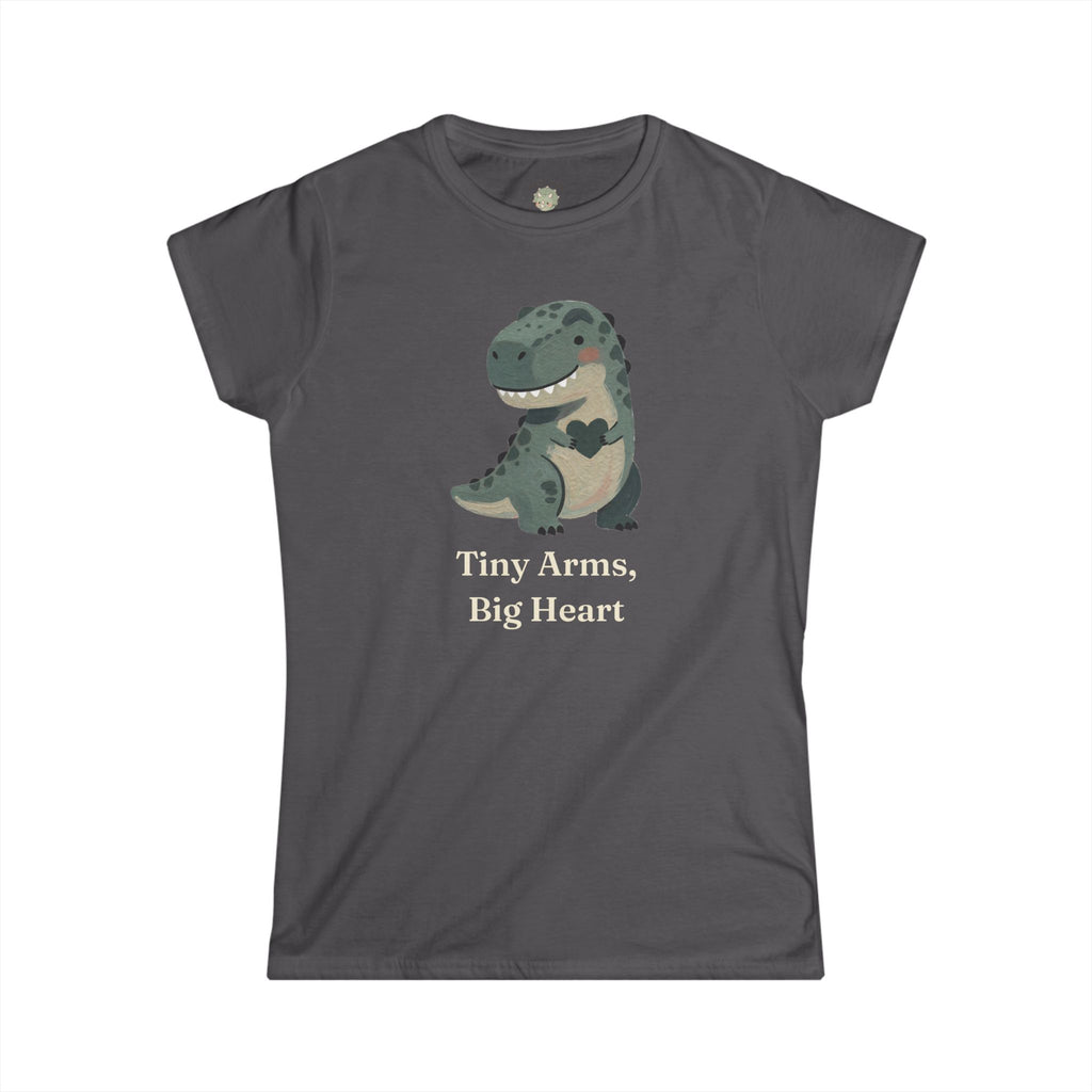 Tiny Arms, Big Heart T-Shirt — Cute Sweet T-Rex Love Graphic Tee