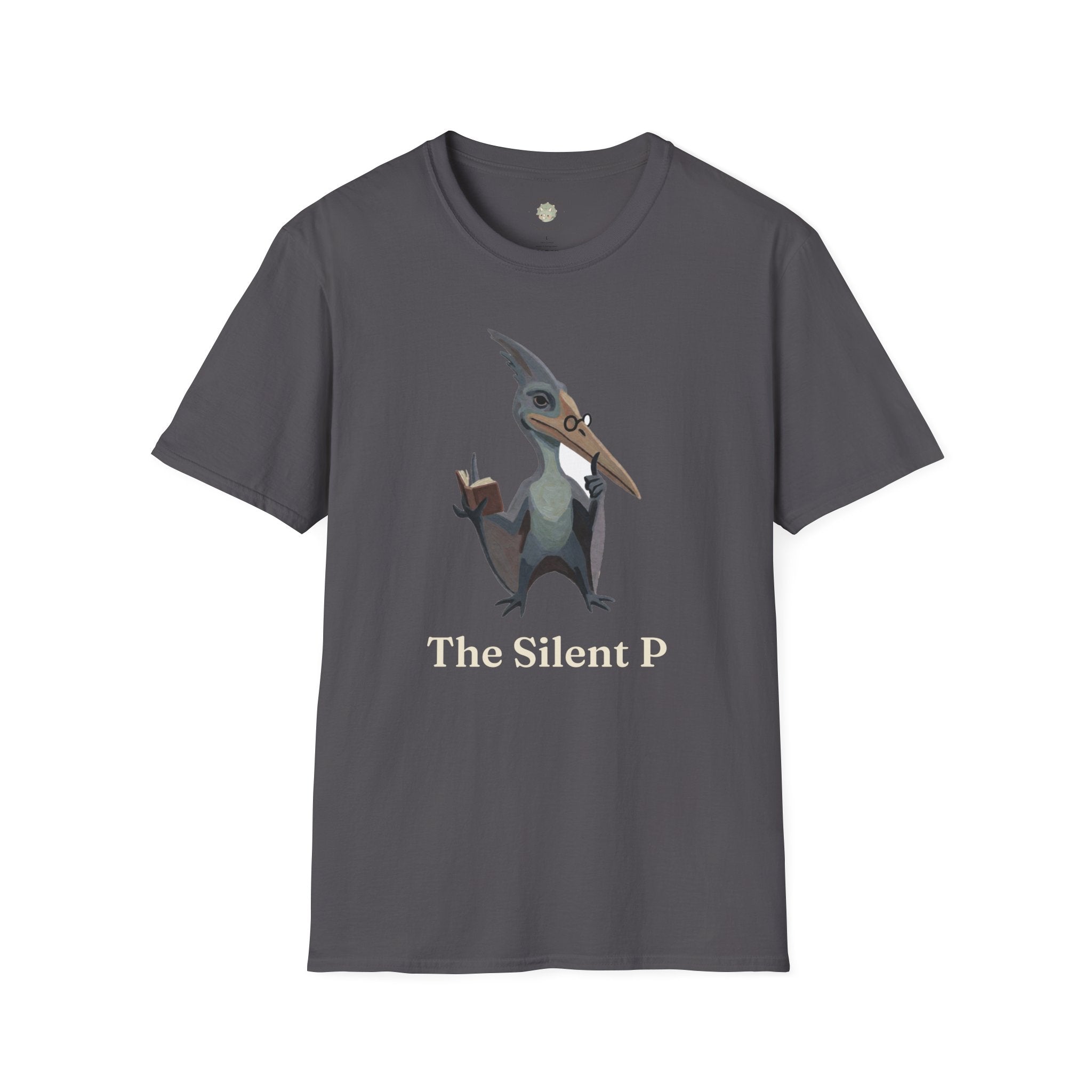 The Silent P T-Shirt — Funny Pterodactyl Grammar Pun Graphic Tee
