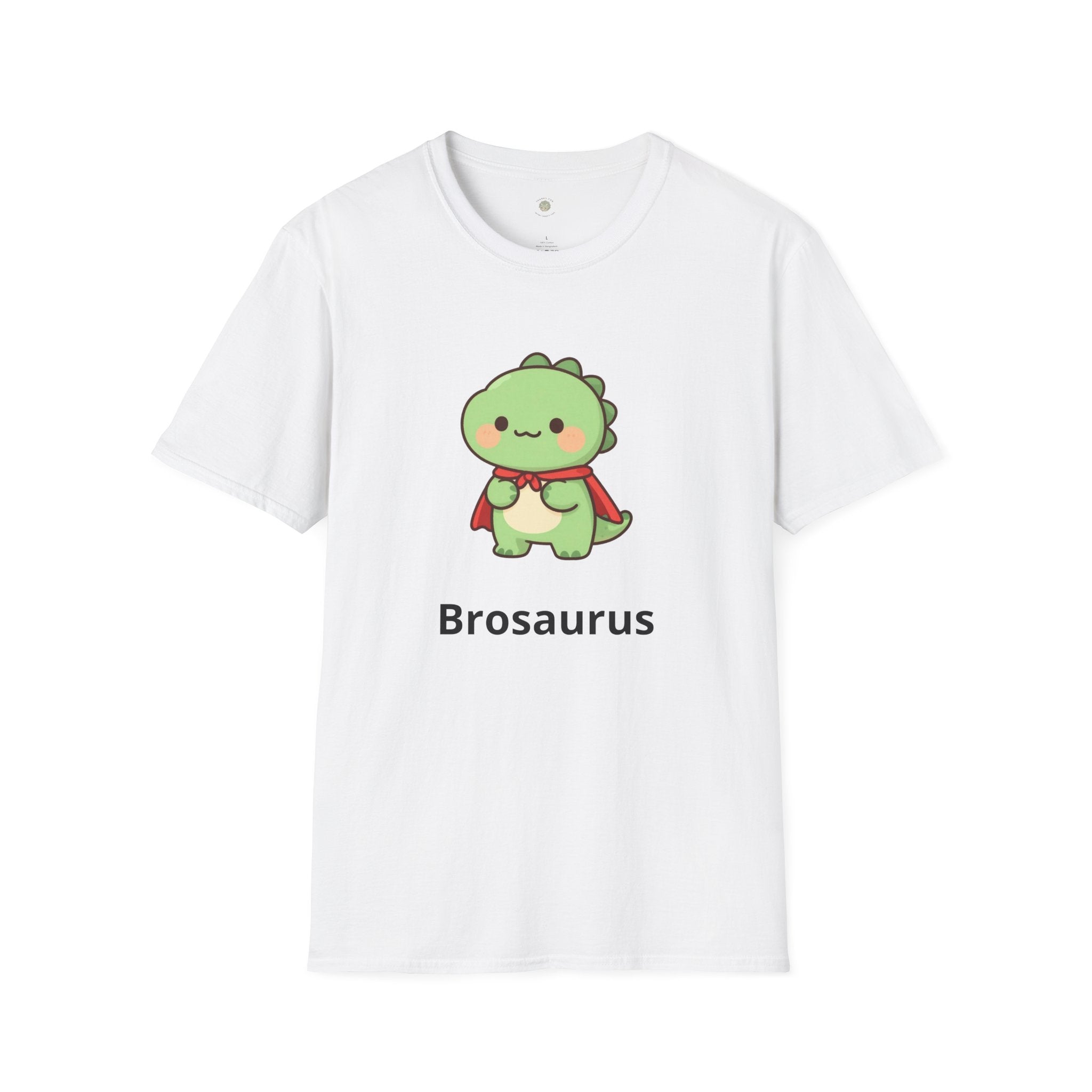Personalized Big Brother Dinosaur T-Shirt — Custom Name Tee