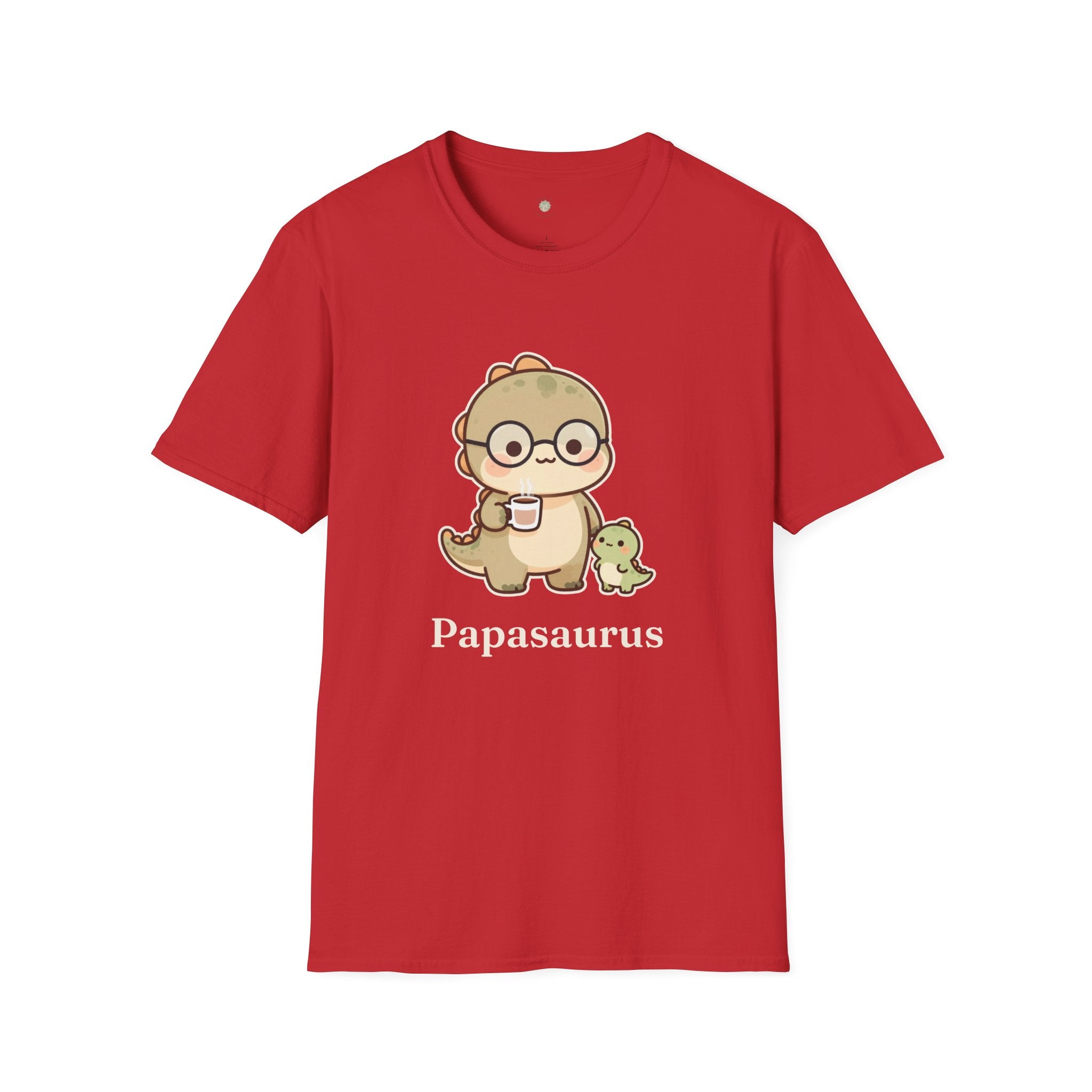 Papasaurus T-Shirt — Cute Dad Dinosaur Father's Day Graphic Tee