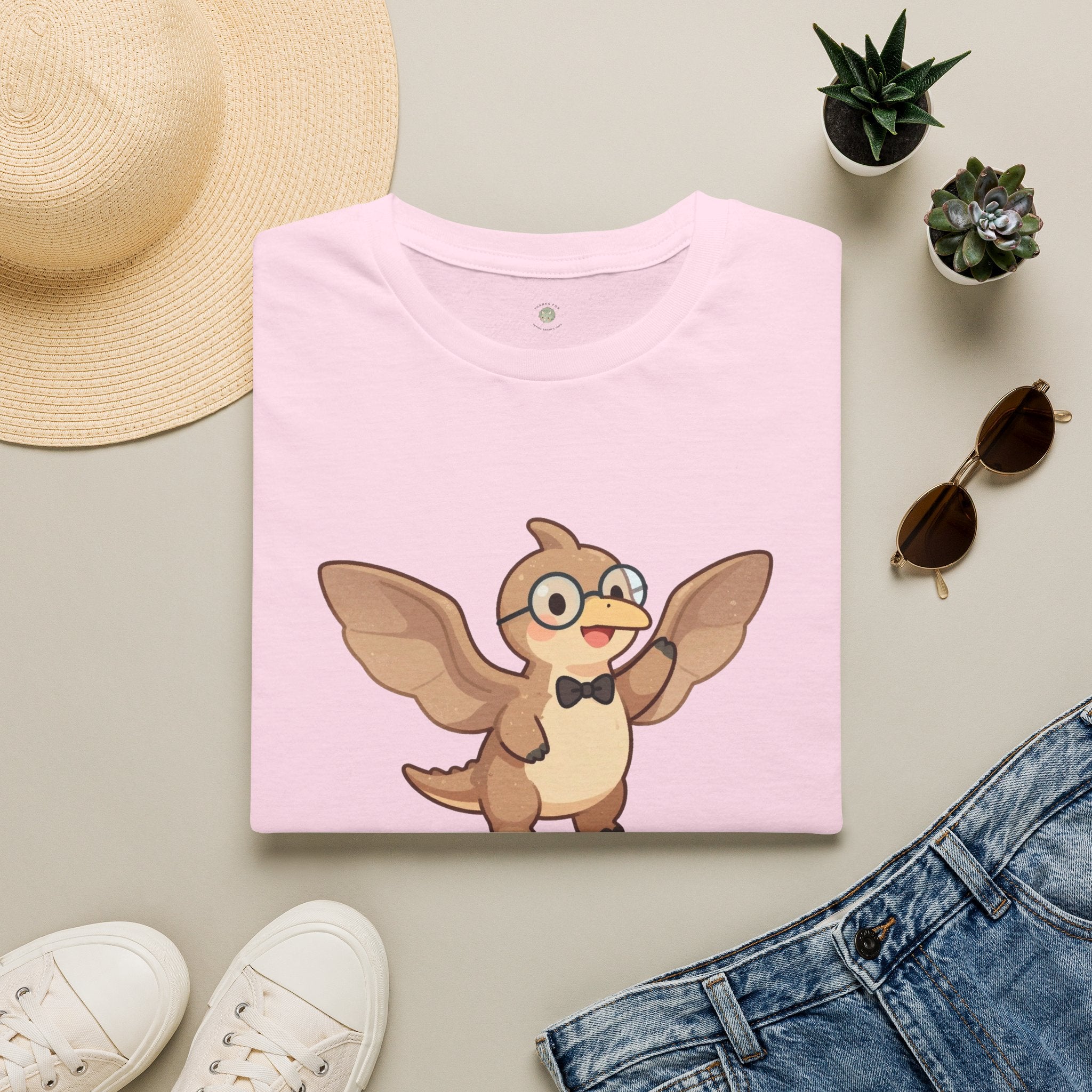 Ptero-Factyl T-Shirt — Funny Fun Facts Pterodactyl Dinosaur Graphic Tee