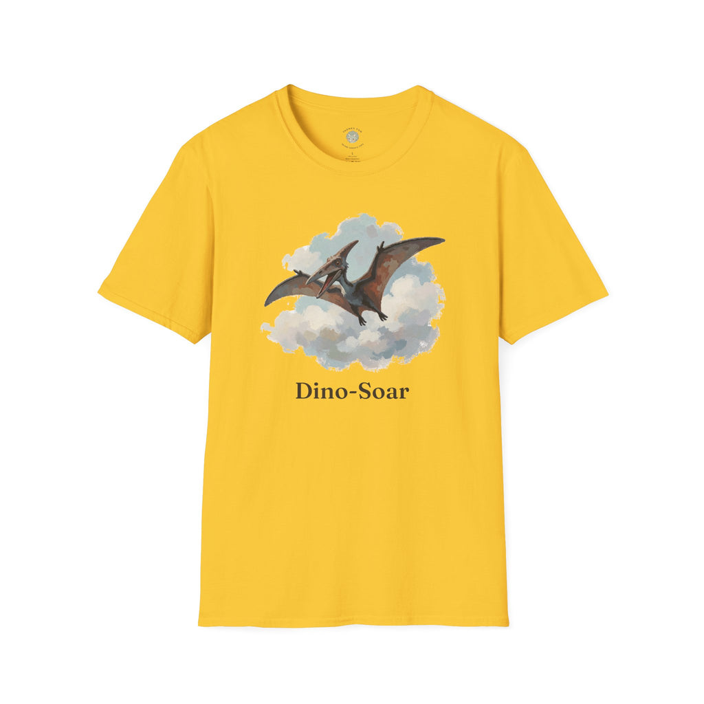 Dino-Soar T-Shirt — Cute Flying Pterodactyl Pun Graphic Tee