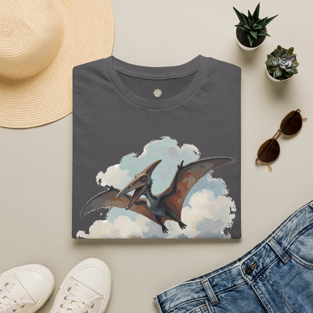Dino-Soar T-Shirt — Cute Flying Pterodactyl Pun Graphic Tee