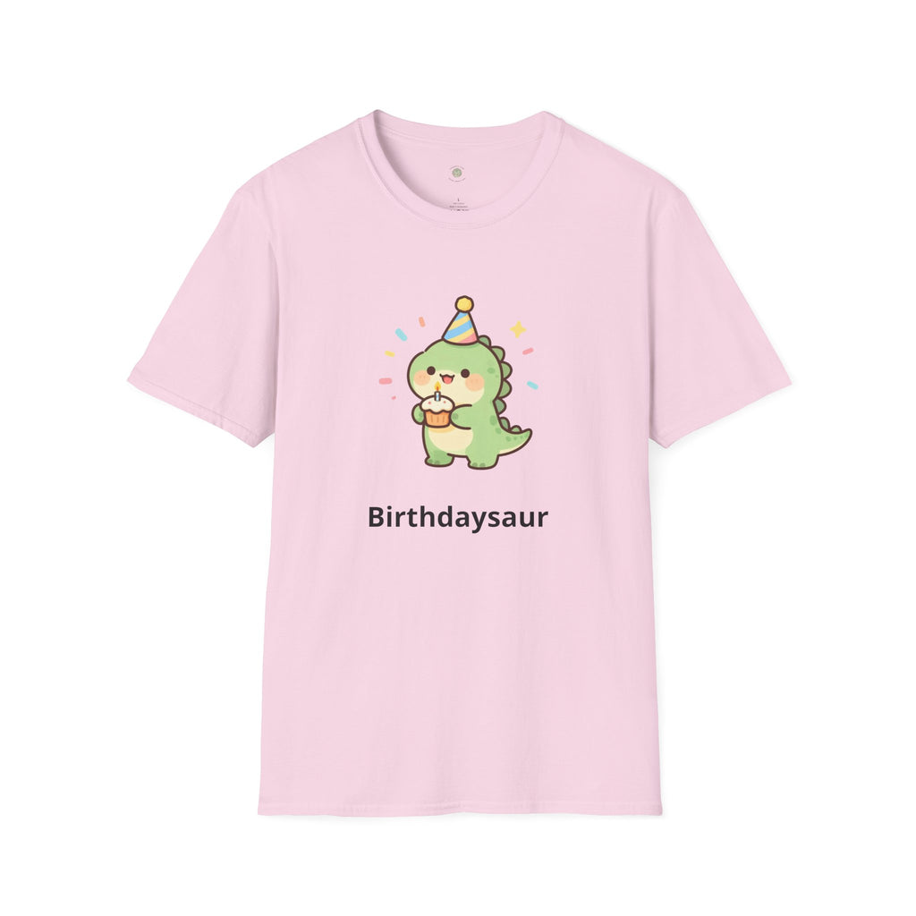 Personalized Birthday Dinosaur T-Shirt — Custom Name Party Tee