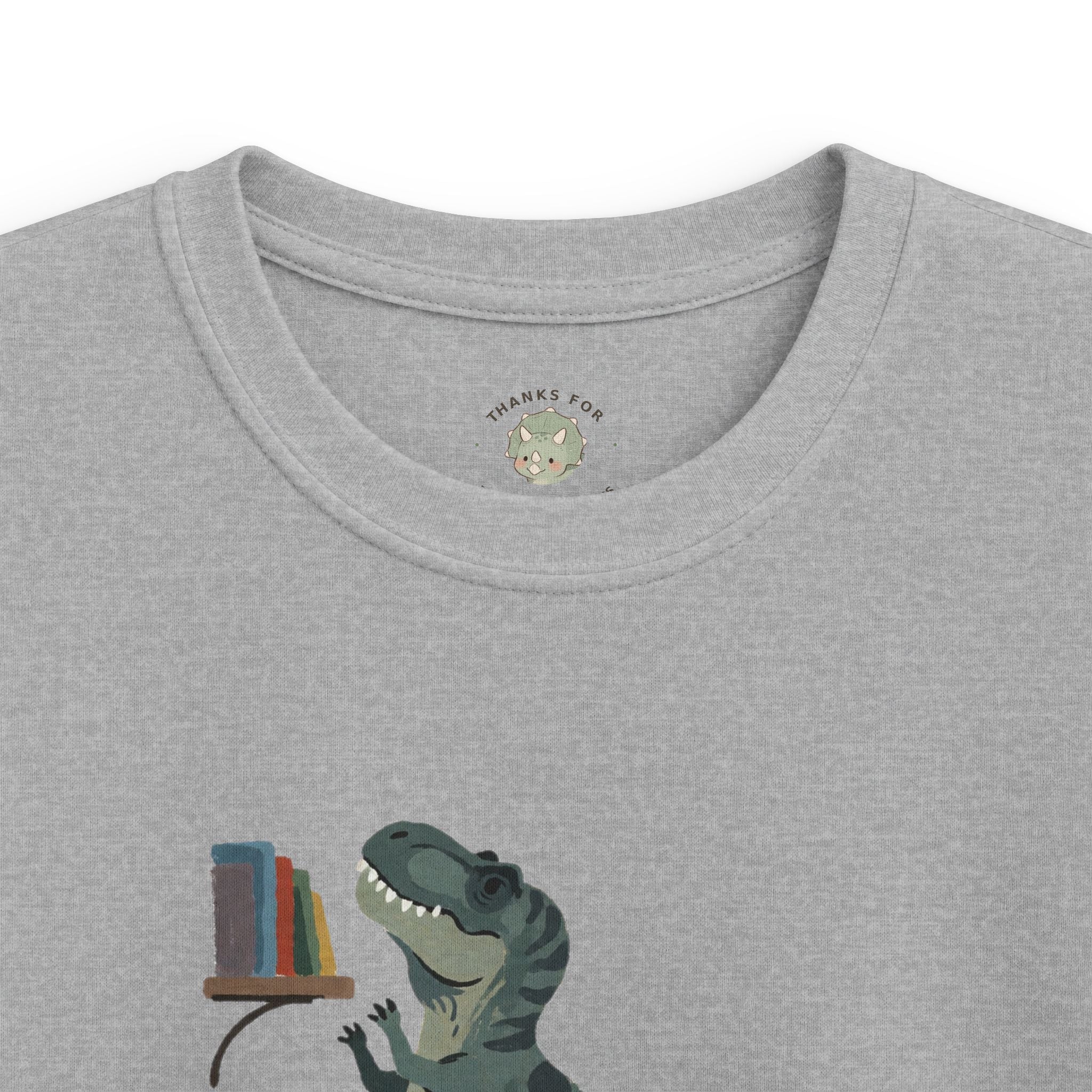 Kids Short Arms, Big Dreams T-Shirt — Funny Motivational T-Rex Graphic Tee